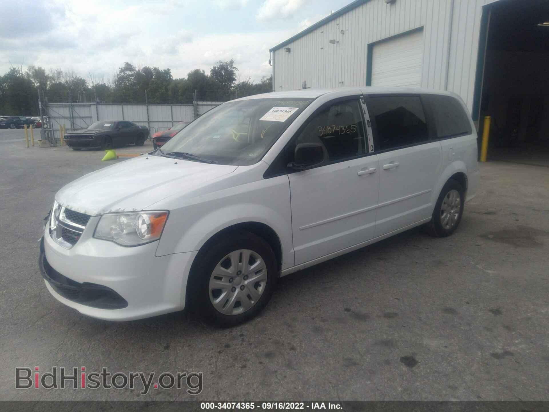 2016 DODGE GRAND CARAVAN - VIN: 2C4RDGBG3GR244837 - Фото 2