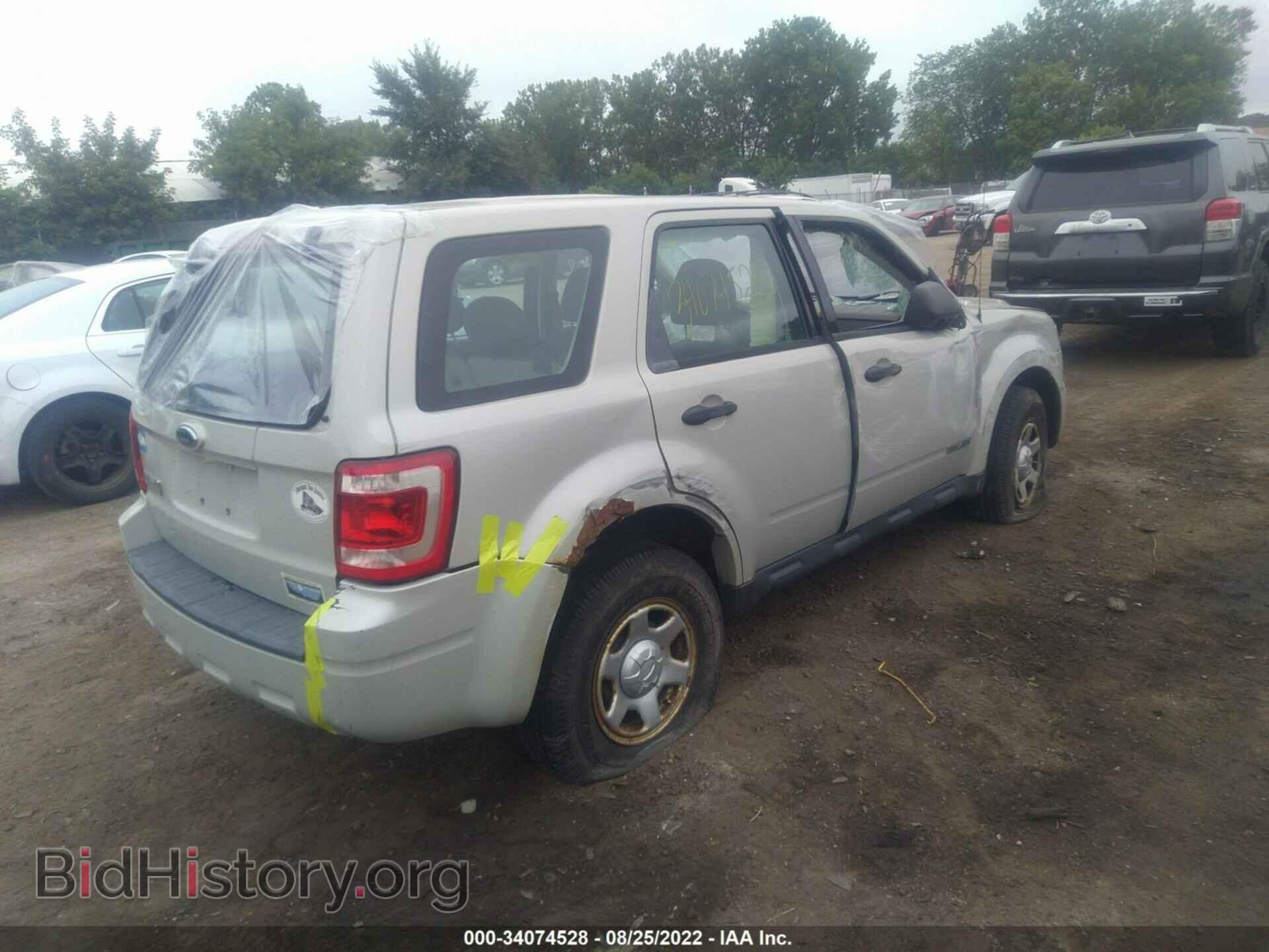 2008 FORD ESCAPE - VIN: 1FMCU02Z48KB00451 - Фото 4