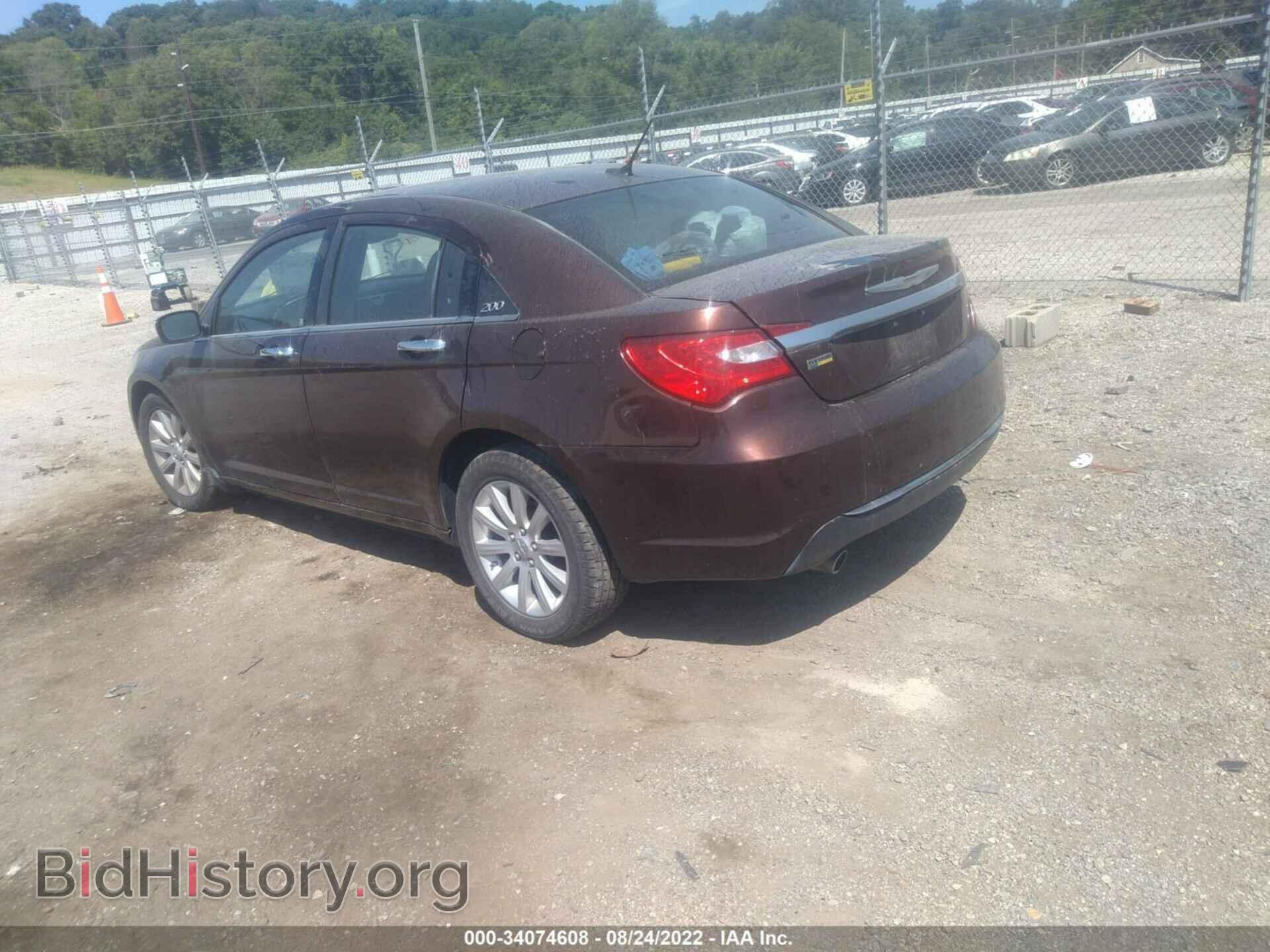 2013 CHRYSLER 200 - VIN: 1C3CCBCG7DN527989 - Фото 3