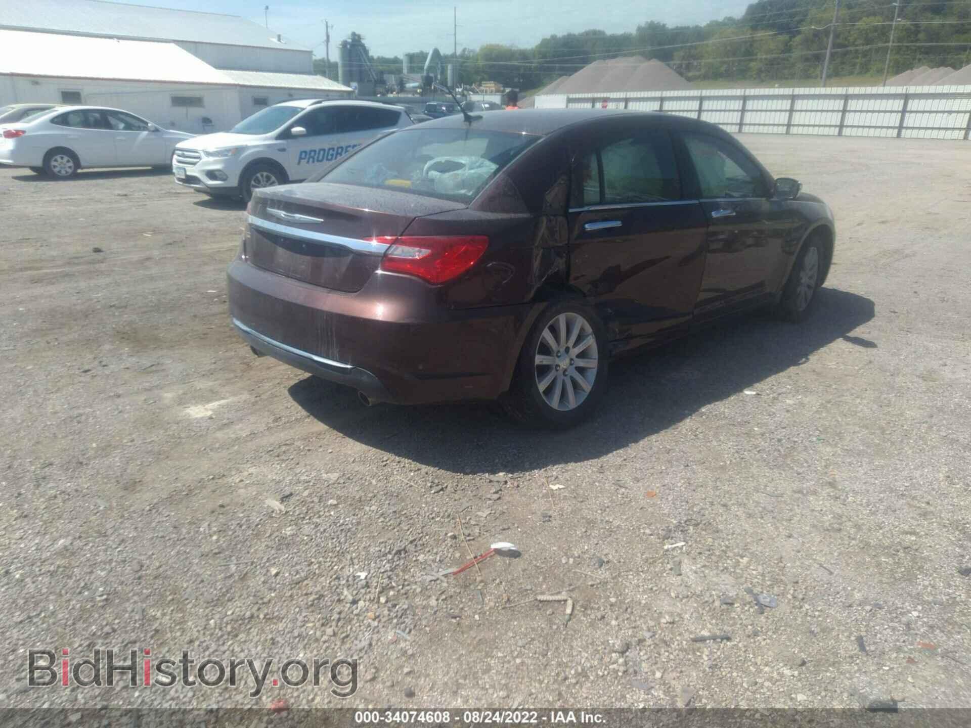 2013 CHRYSLER 200 - VIN: 1C3CCBCG7DN527989 - Фото 4