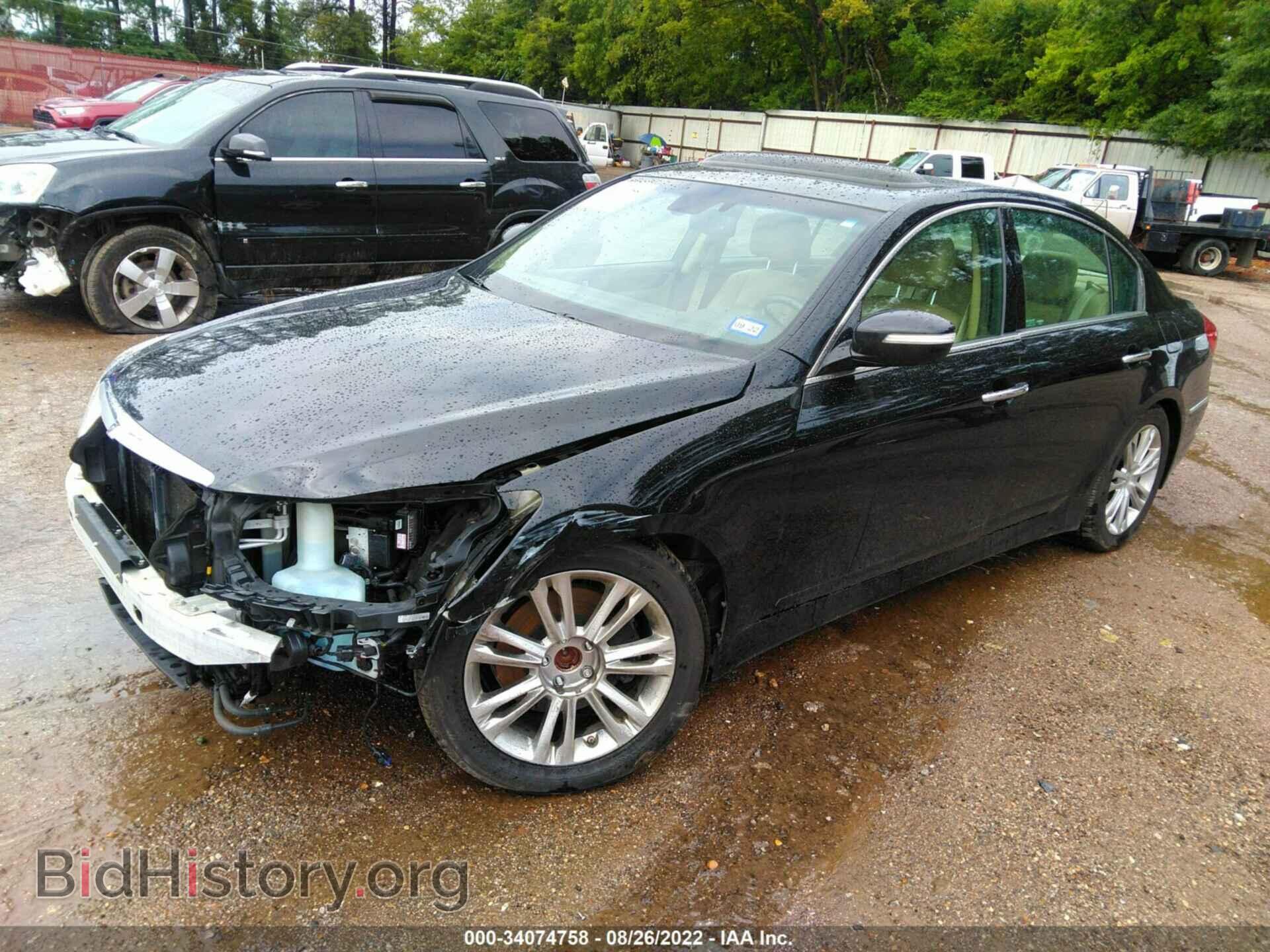 2013 HYUNDAI GENESIS - VIN: KMHGC4DD9DU238403 - Фото 2
