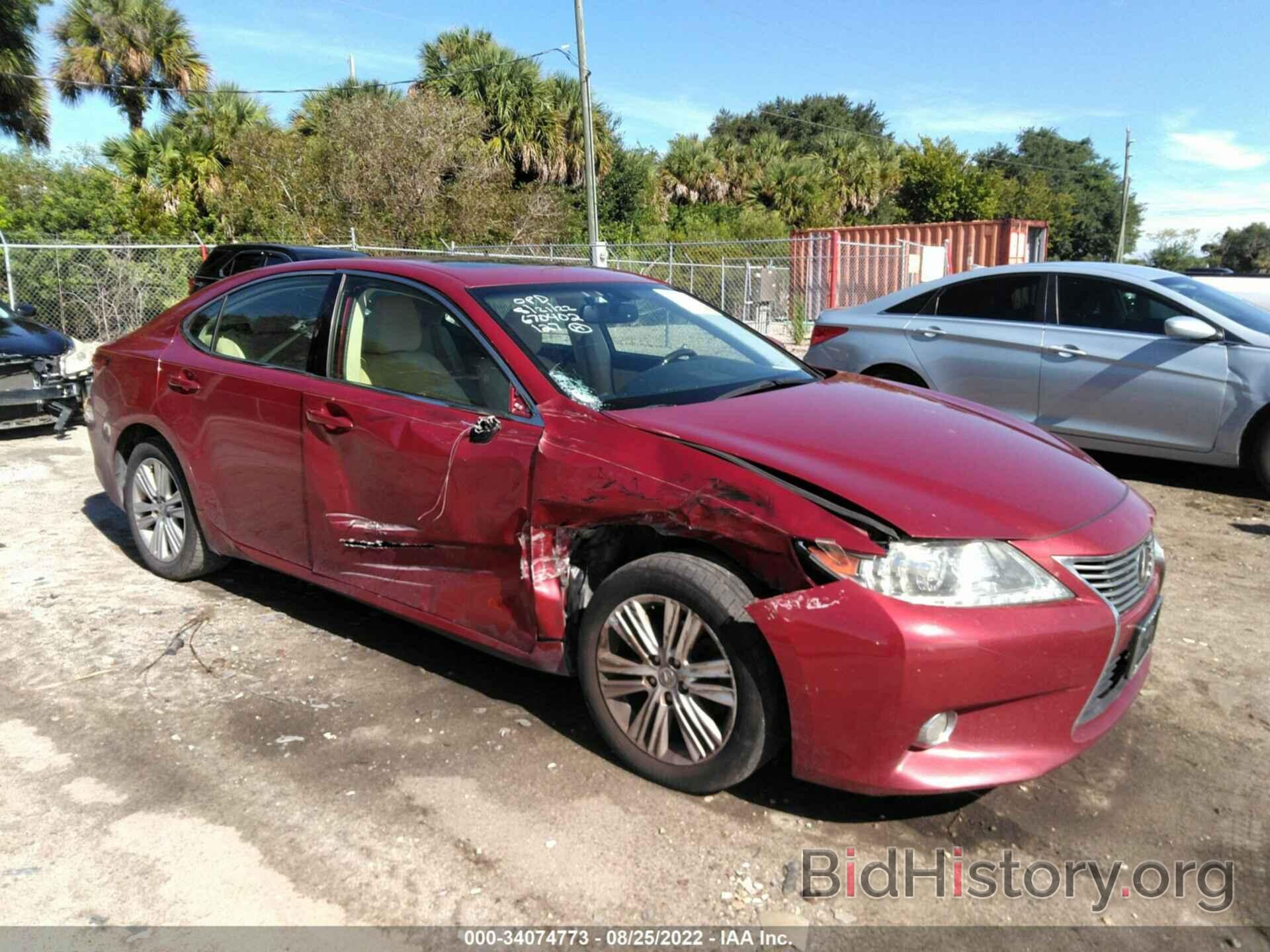 Photo JTHBK1GGXD2009499 - LEXUS ES 350 2013