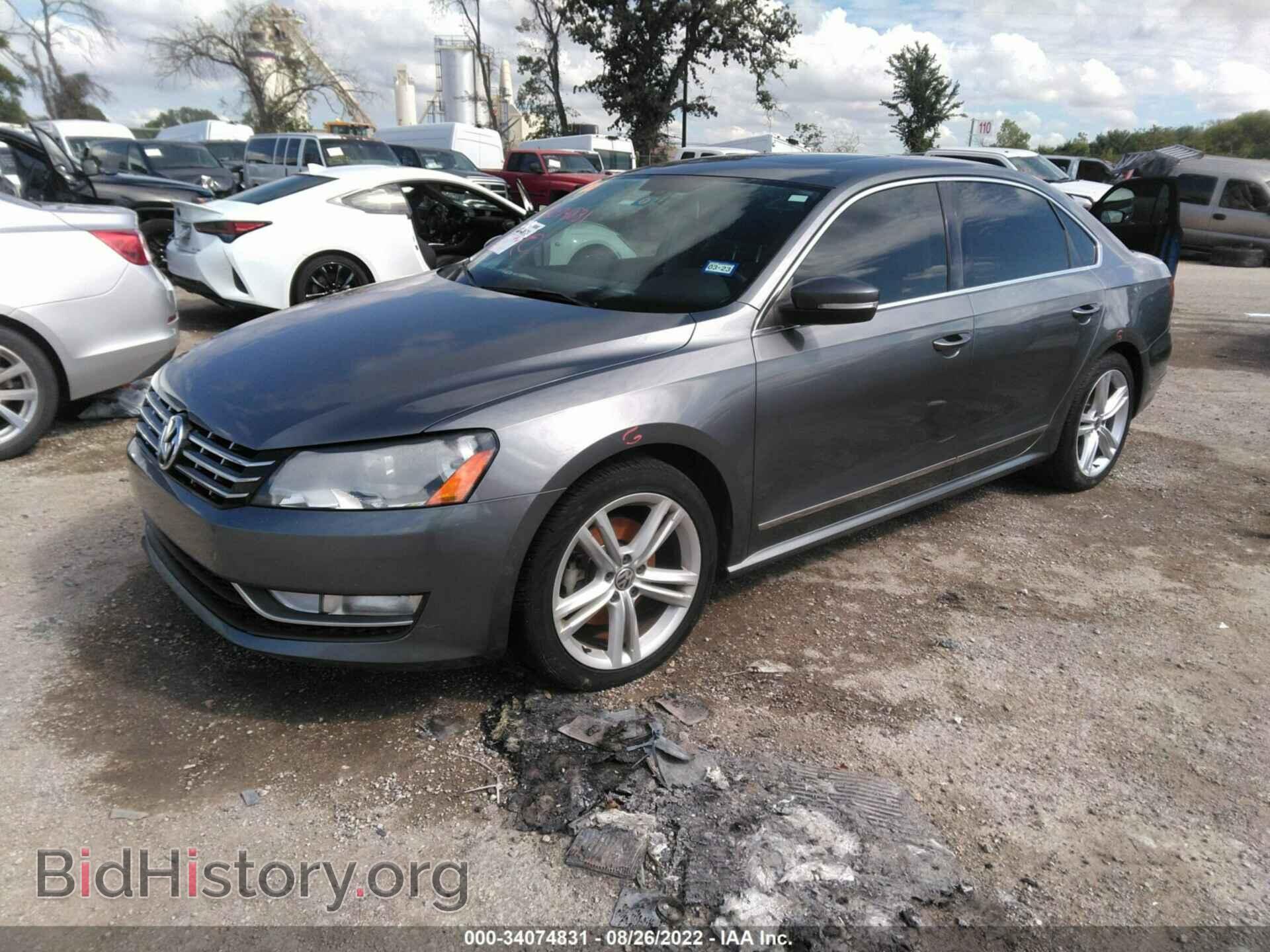 2013 VOLKSWAGEN PASSAT - VIN: 1VWCM7A35DC053491 - Фото 2