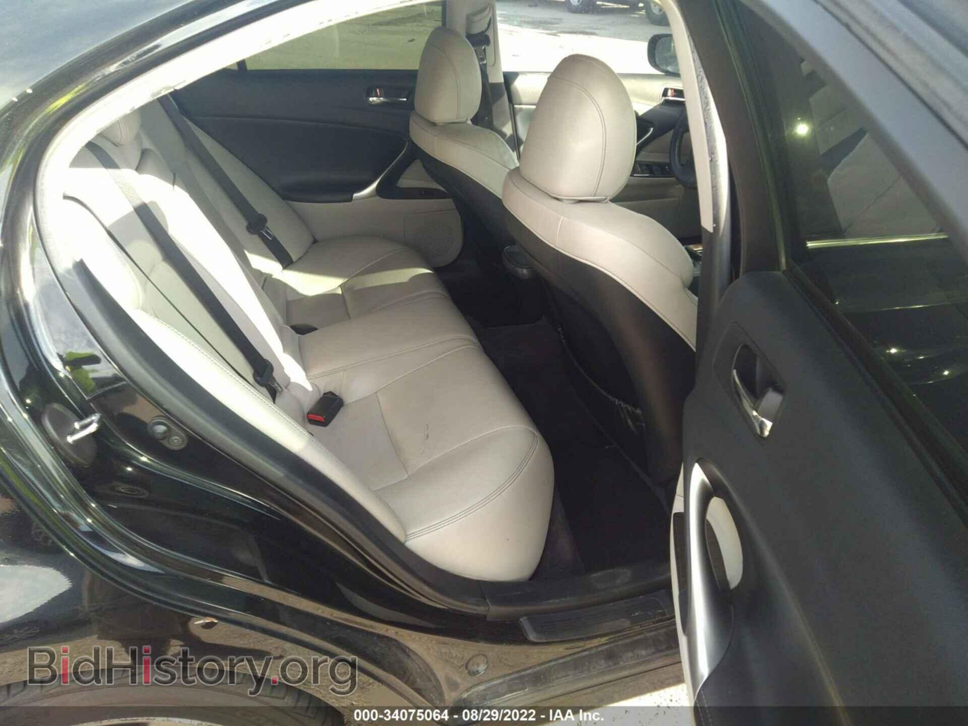 2010 LEXUS IS 250 - VIN: JTHBF5C26A5119434 - Фото 8