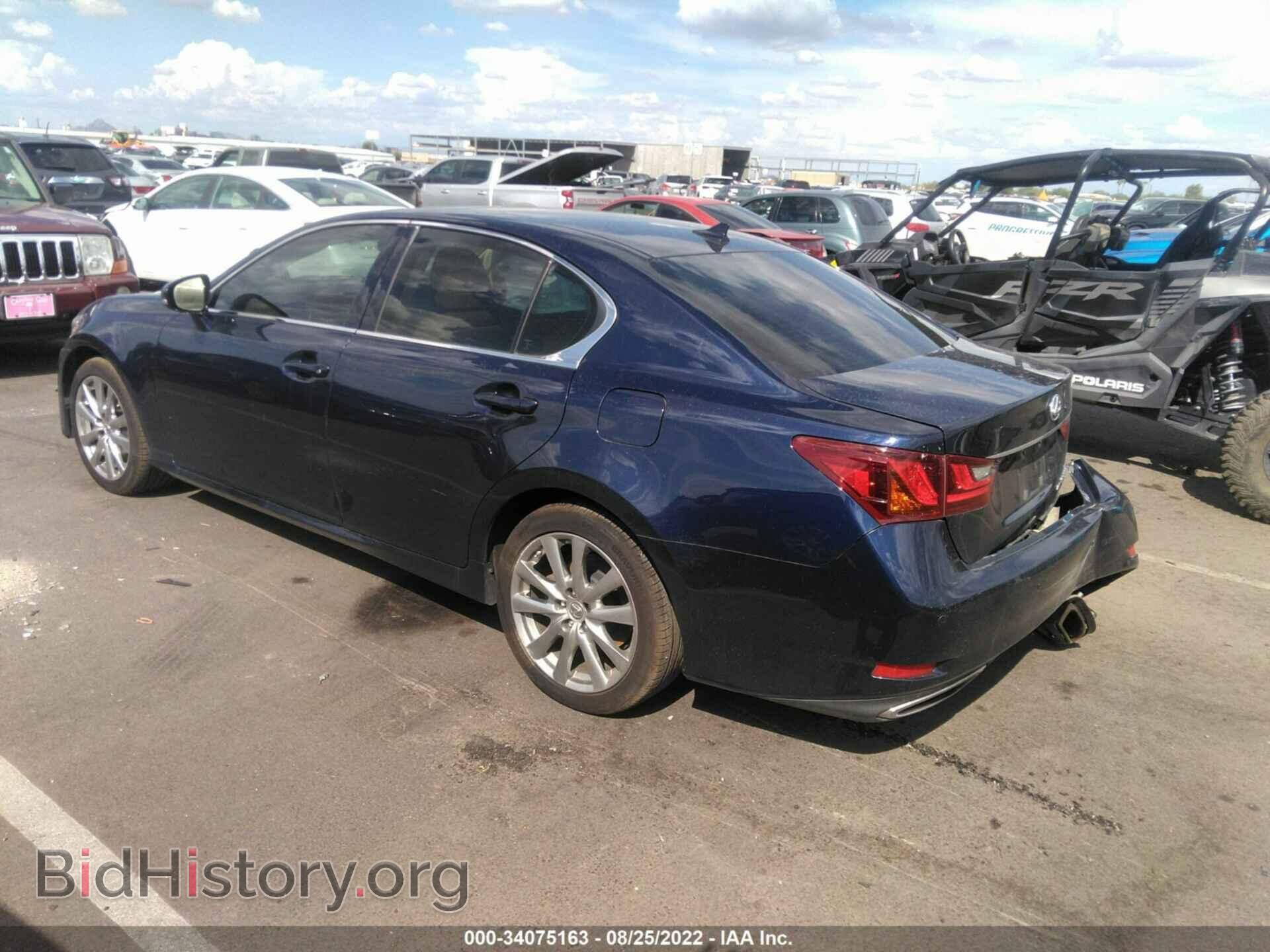2013 LEXUS GS 350 - VIN: JTHCE1BL8D5008463 - Фото 3