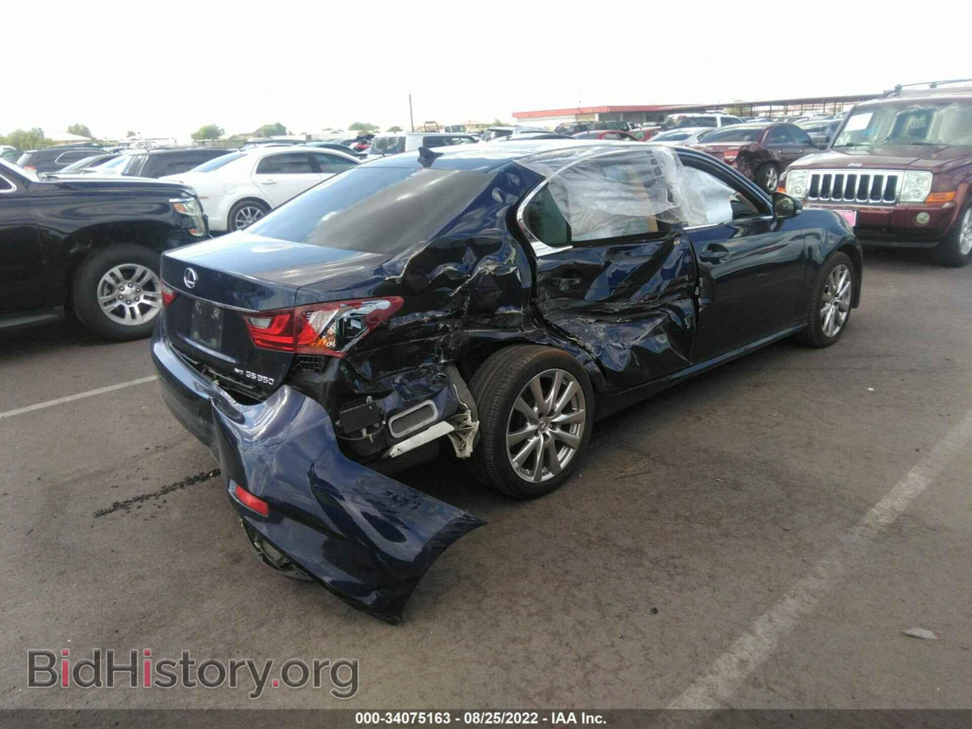 2013 LEXUS GS 350 - VIN: JTHCE1BL8D5008463 - Фото 6