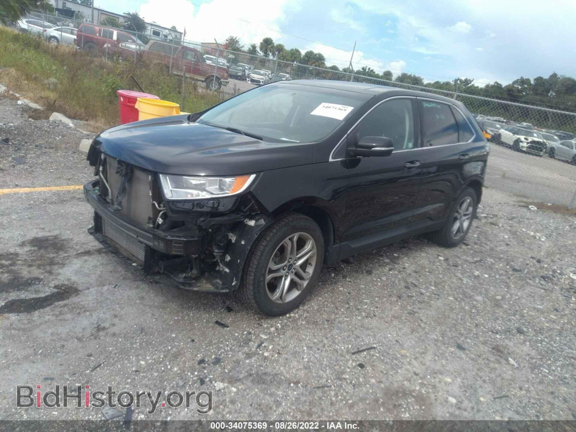 2016 FORD EDGE - VIN: 2FMPK3K9XGBB21421 - Photo 2