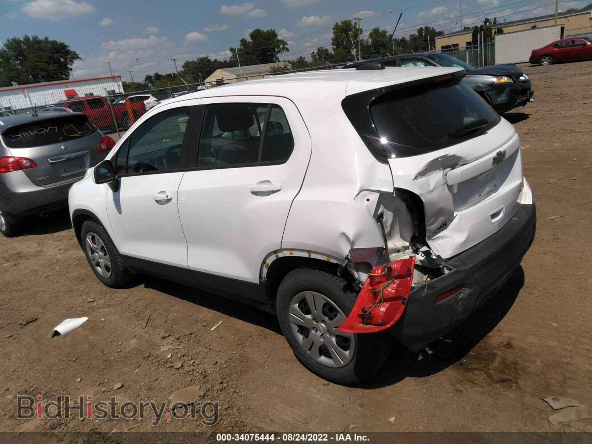 2015 CHEVROLET TRAX - VIN: KL7CJKSB2FB244408 - Фото 3