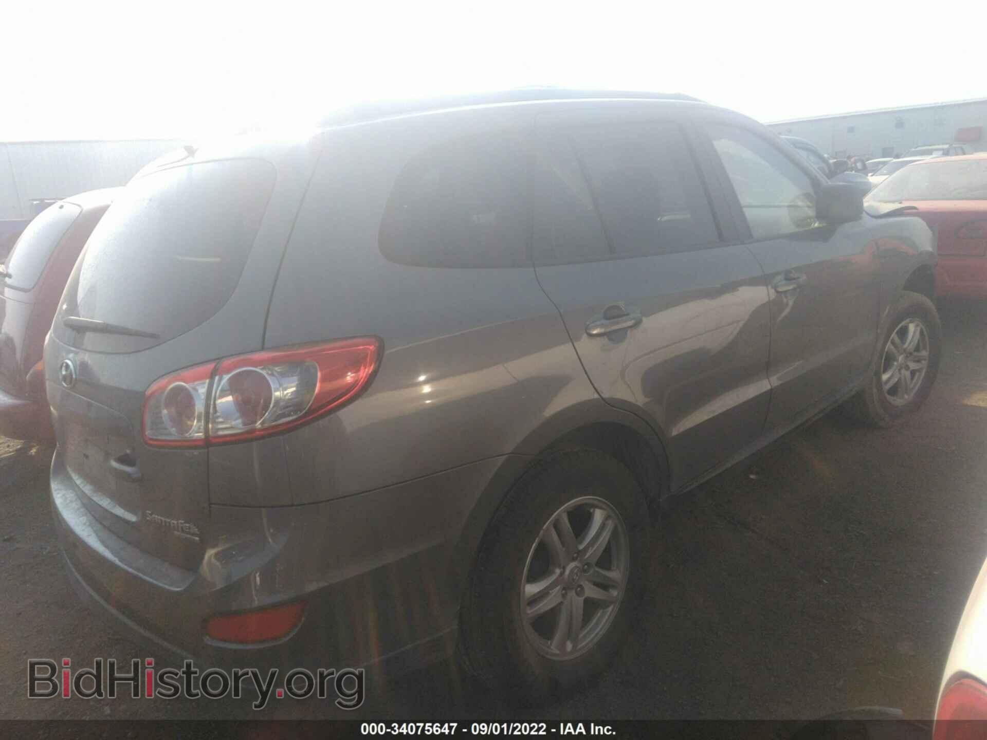 2010 HYUNDAI SANTA FE - VIN: 5NMSGDAB5AH365853 - Фото 4