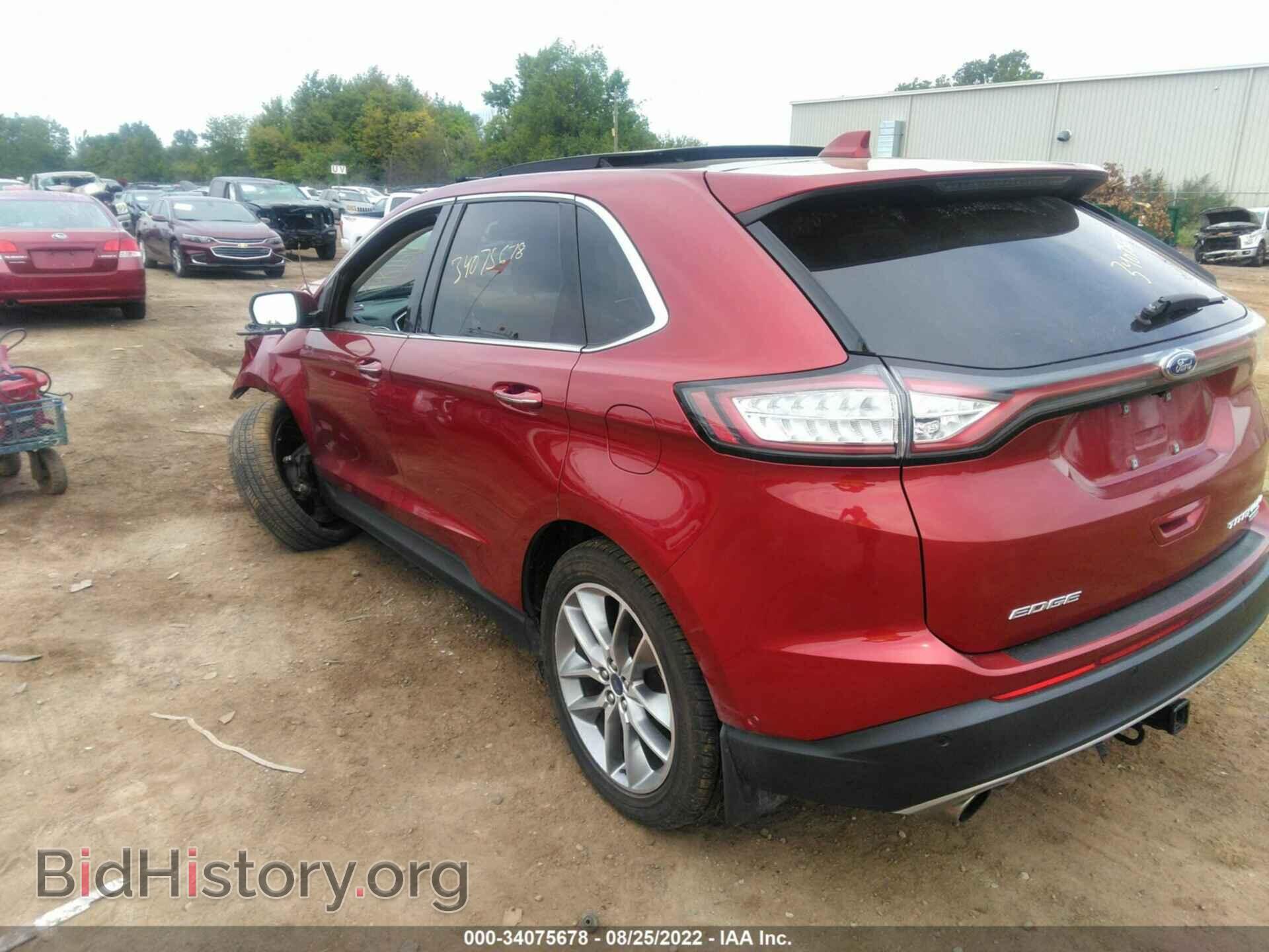 2016 FORD EDGE - VIN: 2FMPK4K92GBB57707 - Photo 3