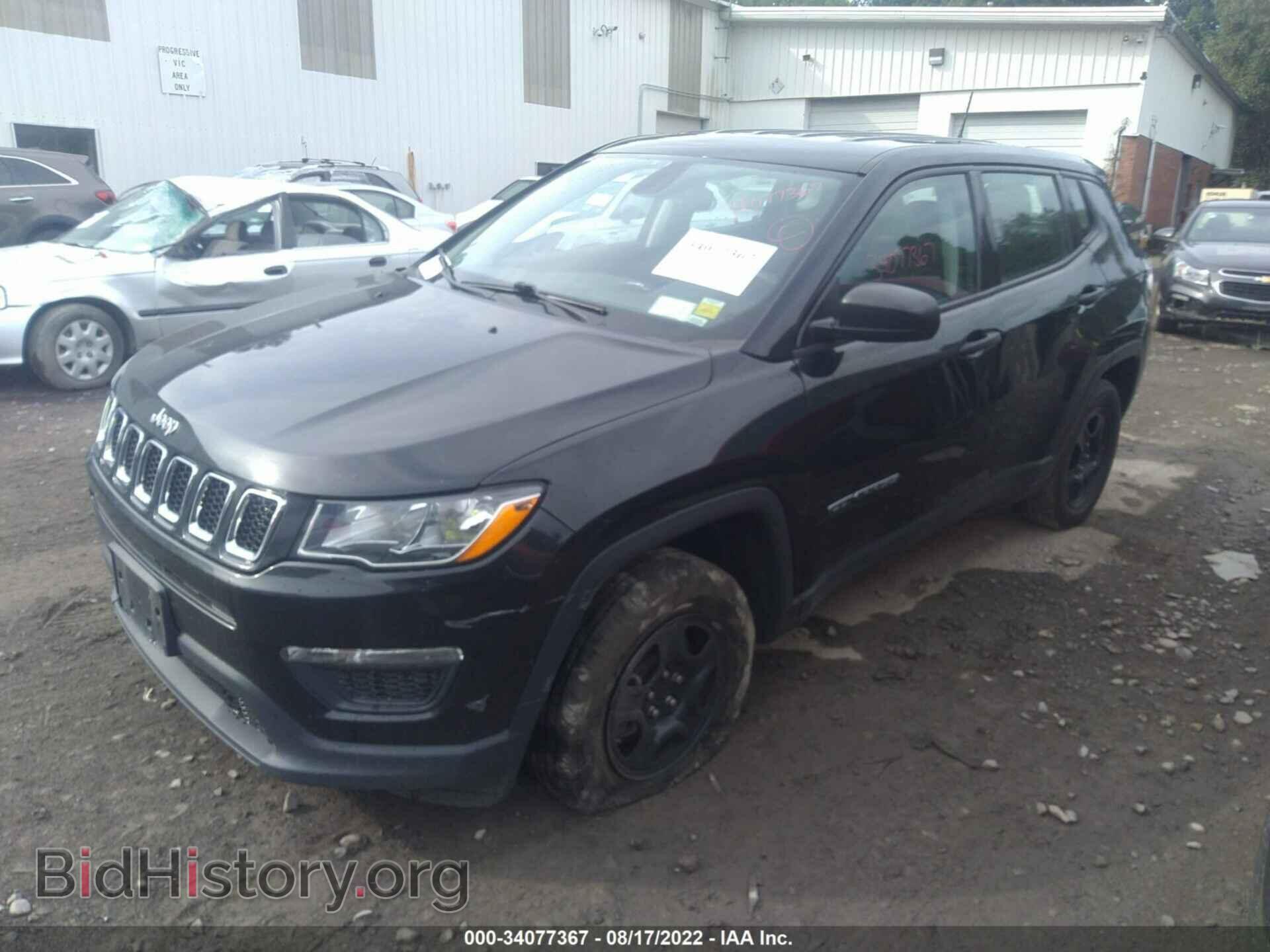 2019 JEEP COMPASS - VIN: 3C4NJDAB0KT802788 - Фото 2