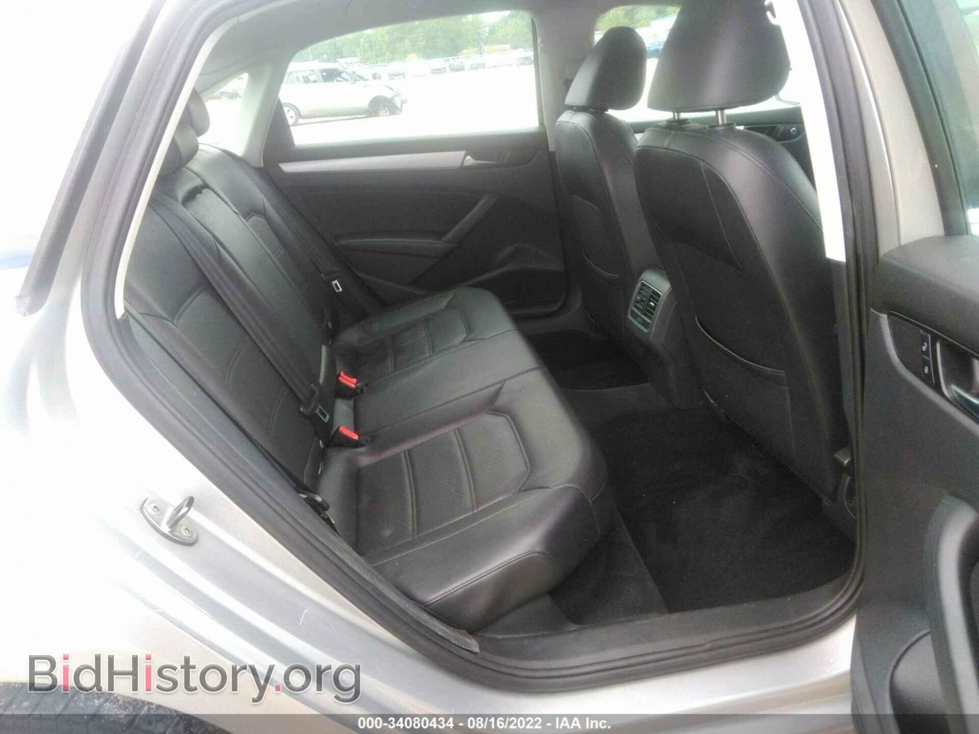 2013 VOLKSWAGEN PASSAT - VIN: 1VWBP7A33DC071832 - Фото 8