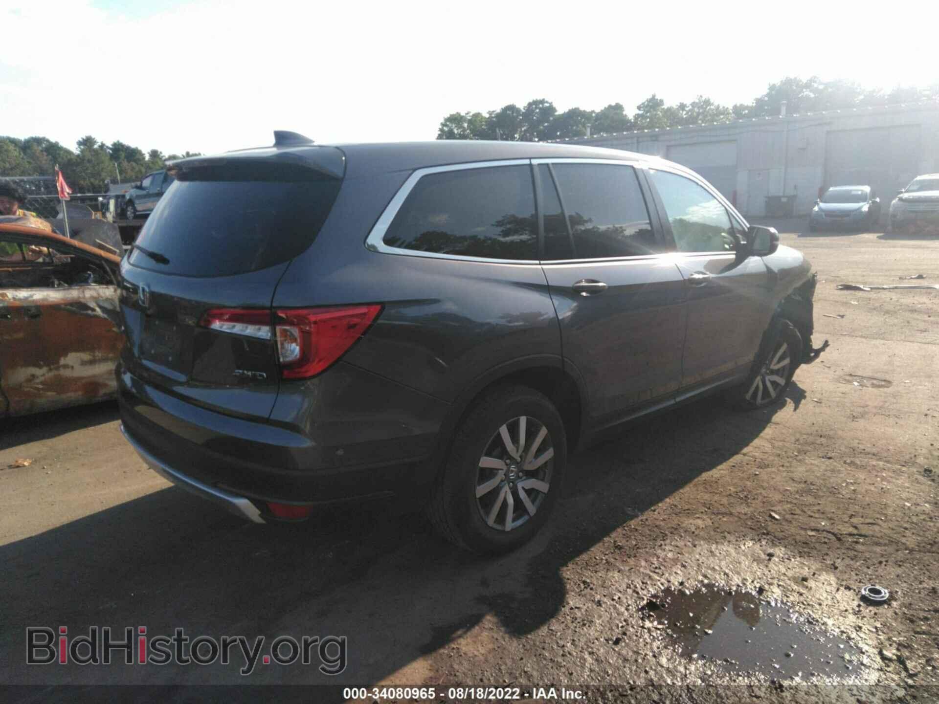 2021 HONDA PILOT - VIN: 5FNYF6H50MB055267 - Фото 4