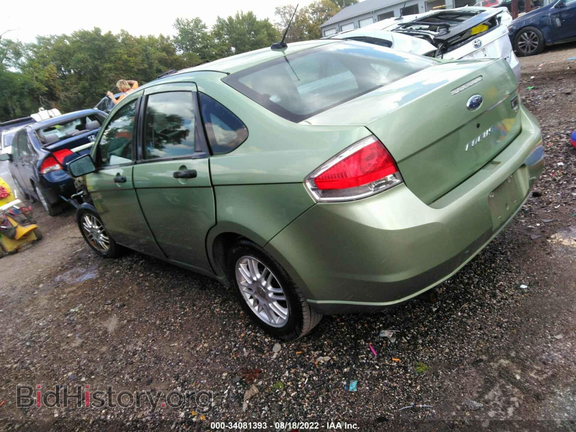 2008 FORD FOCUS - VIN: 1FAHP35N38W154737 - Фото 3
