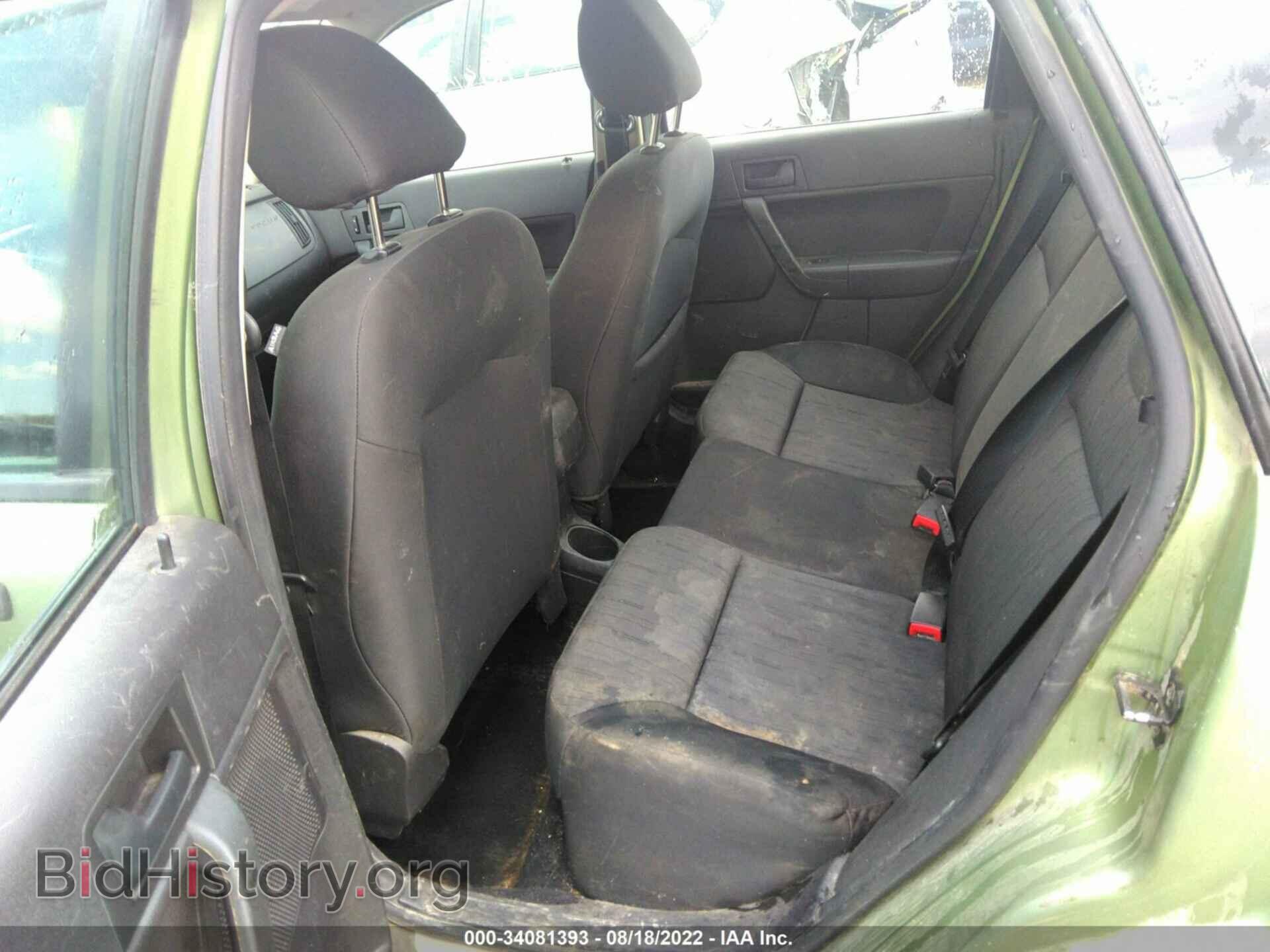 2008 FORD FOCUS - VIN: 1FAHP35N38W154737 - Фото 8