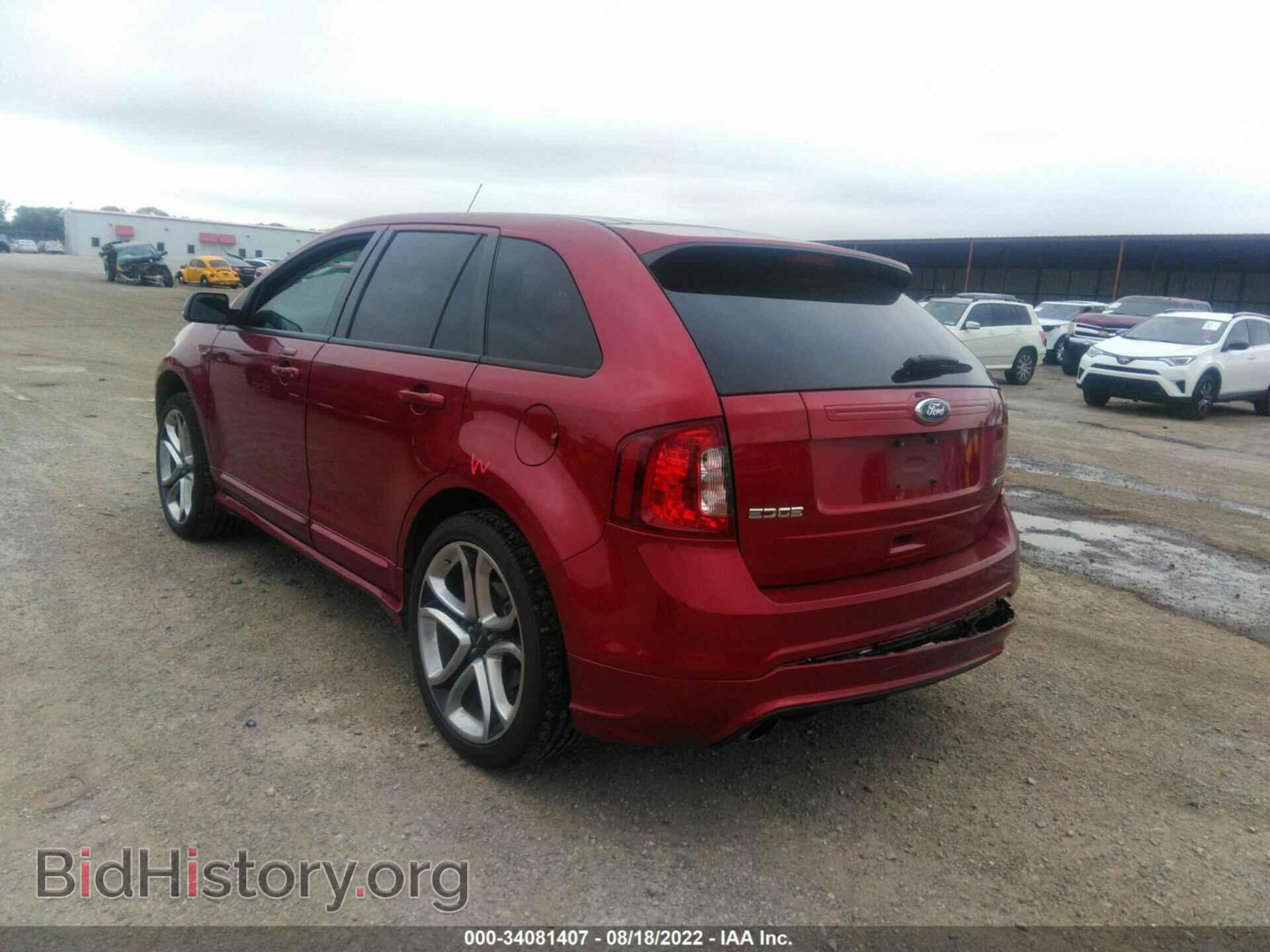 2013 FORD EDGE - VIN: 2FMDK3AK0DBB52857 - Photo 3