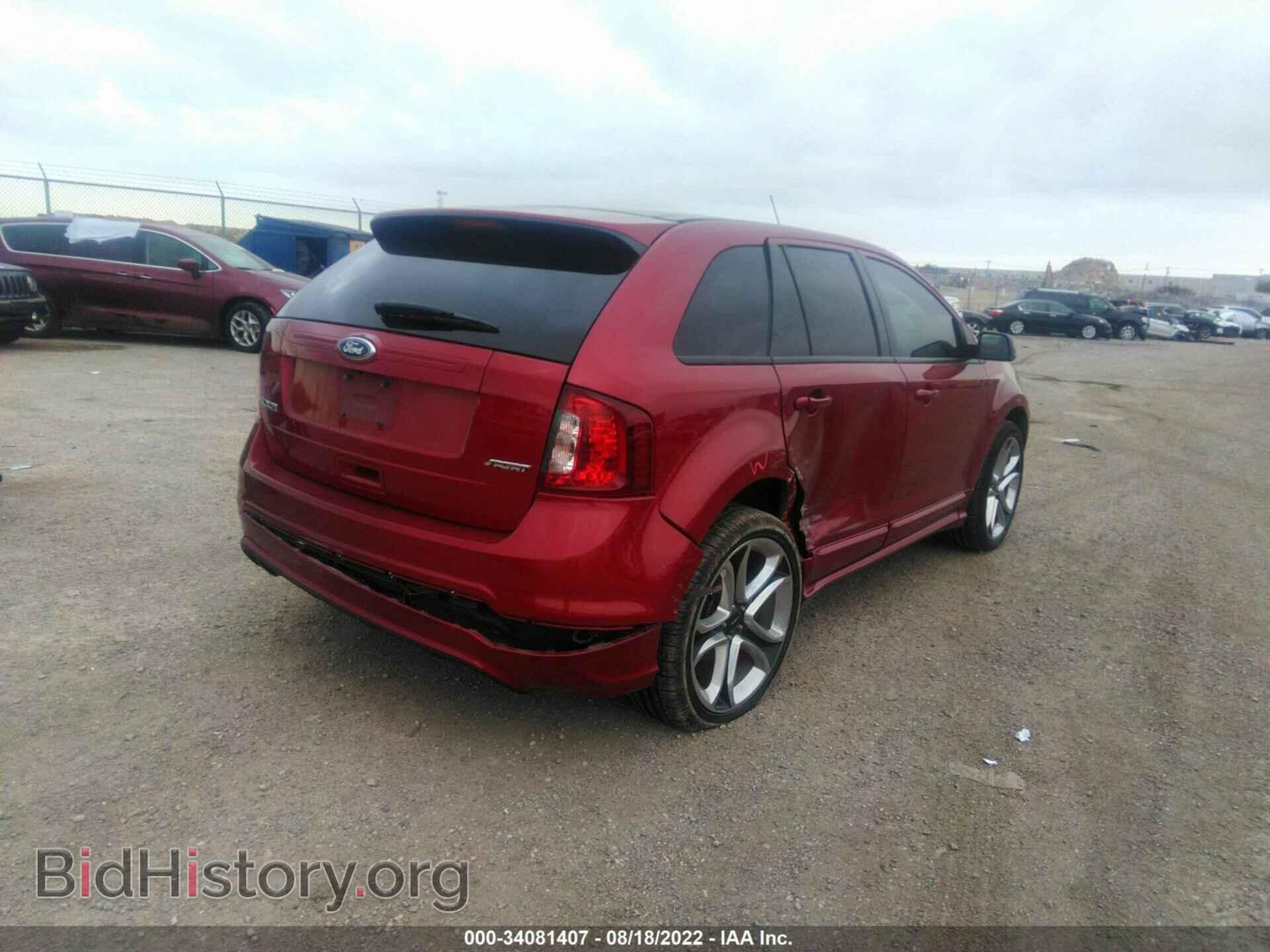 2013 FORD EDGE - VIN: 2FMDK3AK0DBB52857 - Photo 4