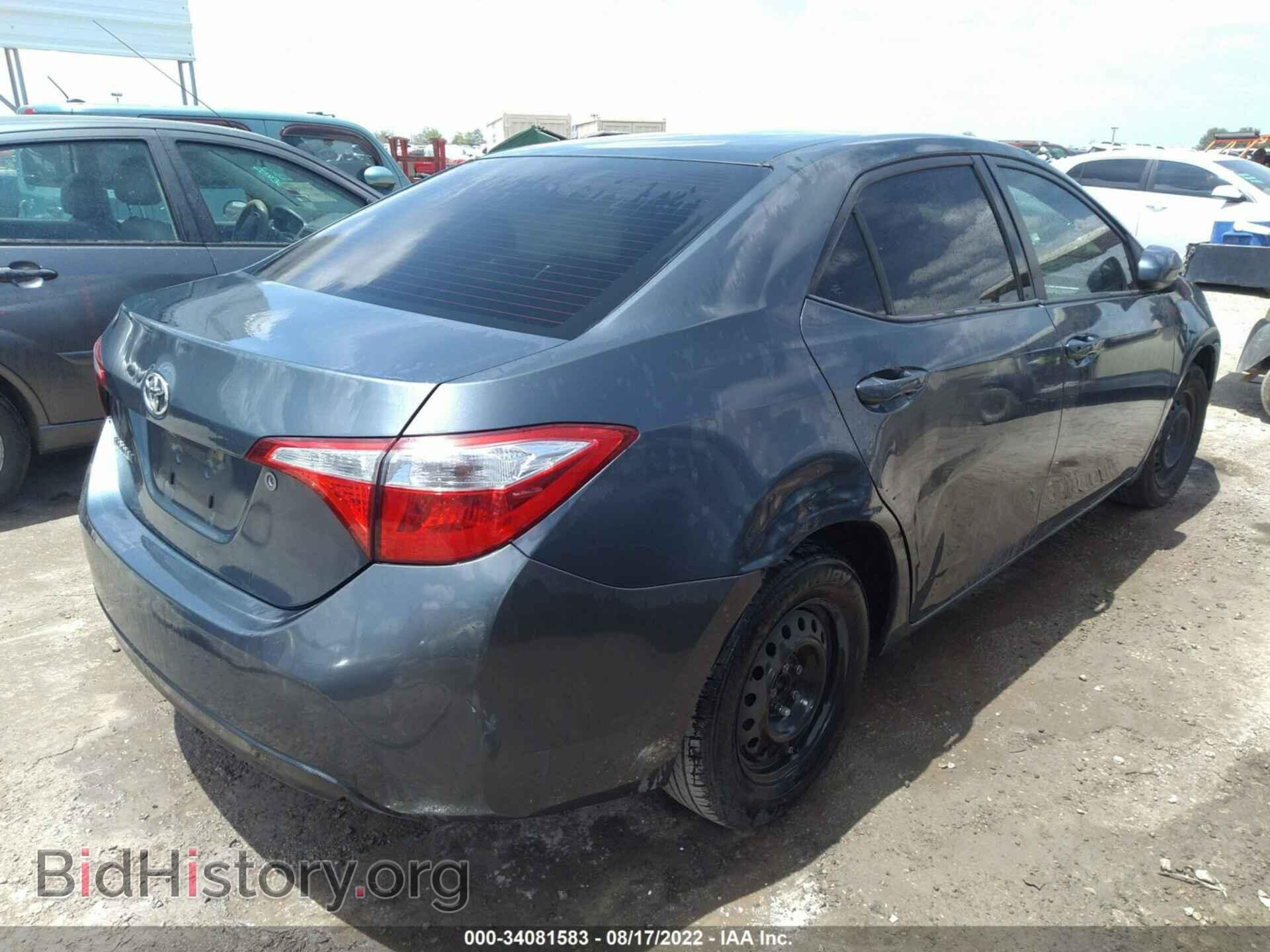 2014 TOYOTA COROLLA - VIN: 5YFBURHE7EP136527 - Фото 4