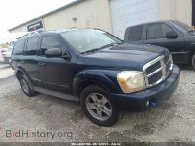 2006 Dodge DURANGO Limited, синий — VIN 1D4HD58286F116789, IAAI