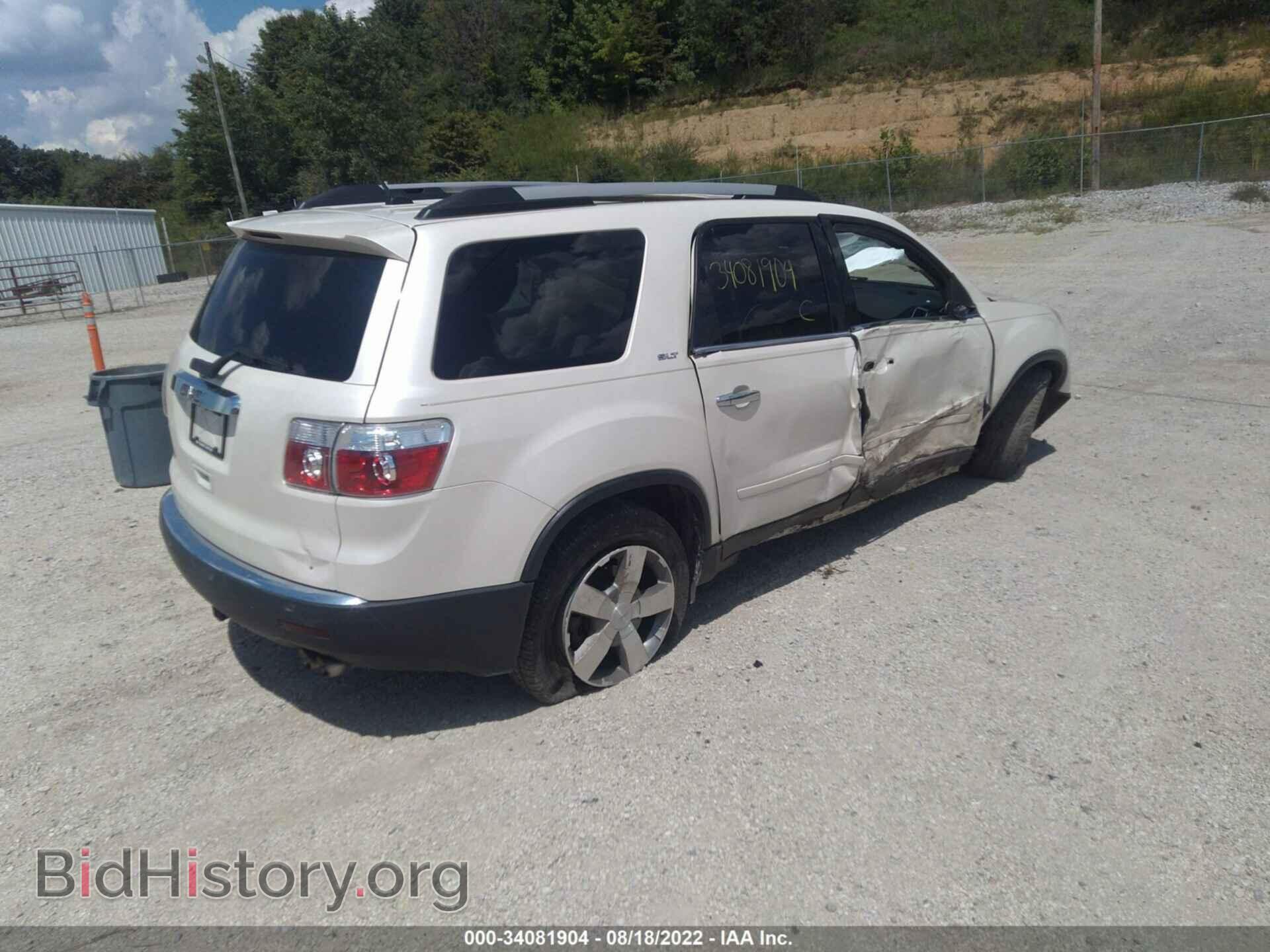 2012 GMC ACADIA - VIN: 1GKKRRED8CJ137723 - Фото 4
