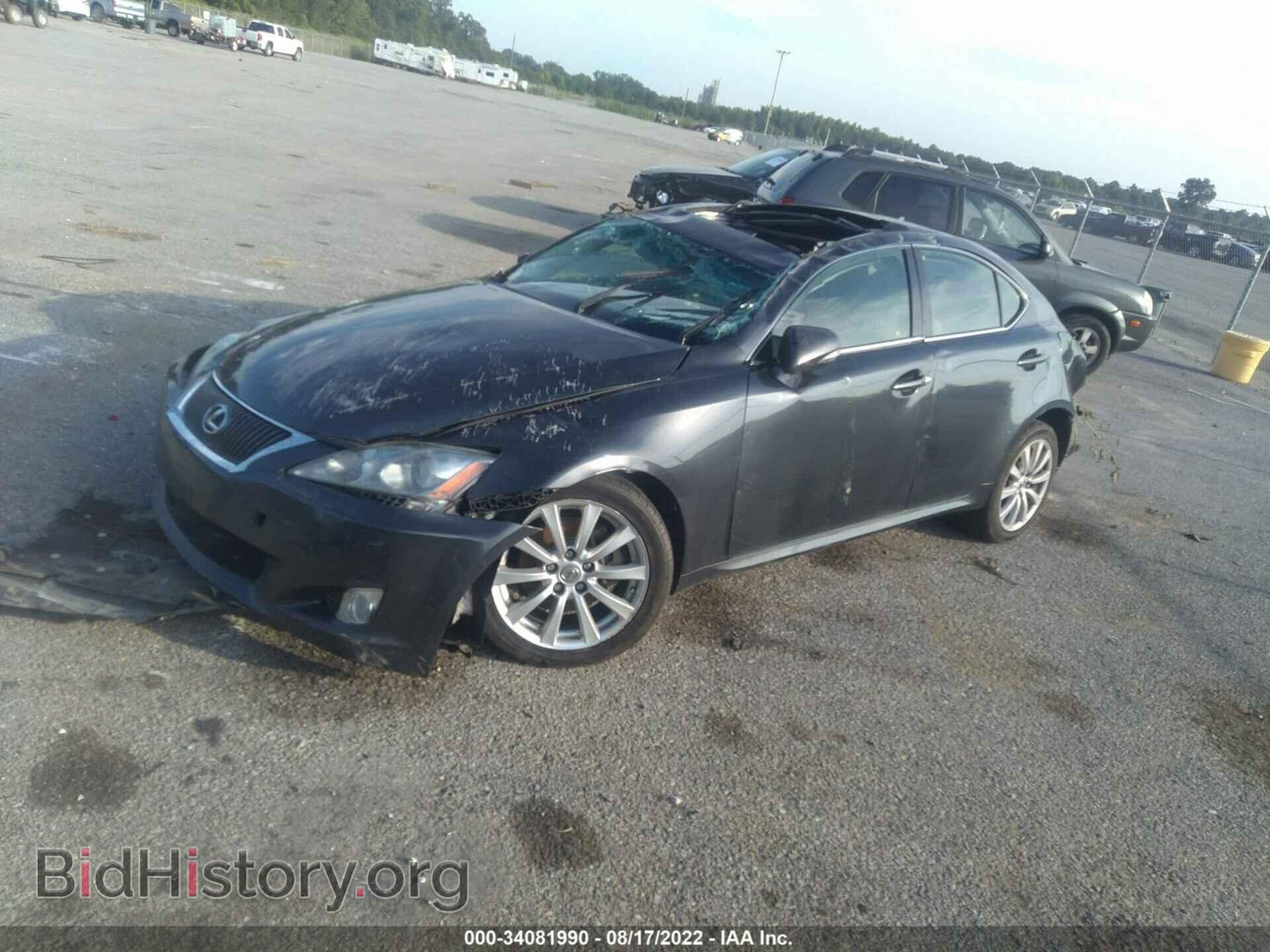 2010 LEXUS IS 250 - VIN: JTHBF5C28A5108225 - Photo 2