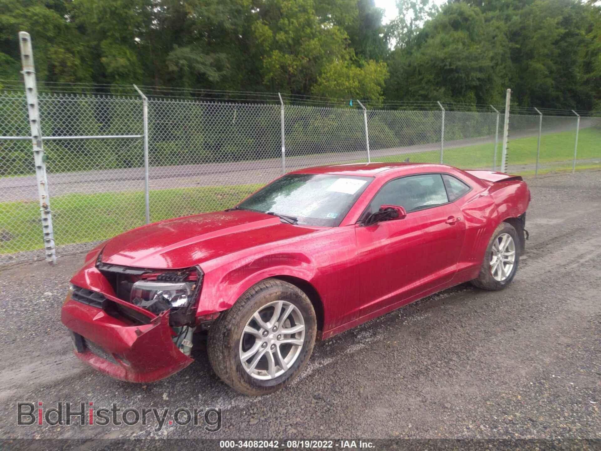 2014 CHEVROLET CAMARO - VIN: 2G1FA1E39E9322416 - Фото 2