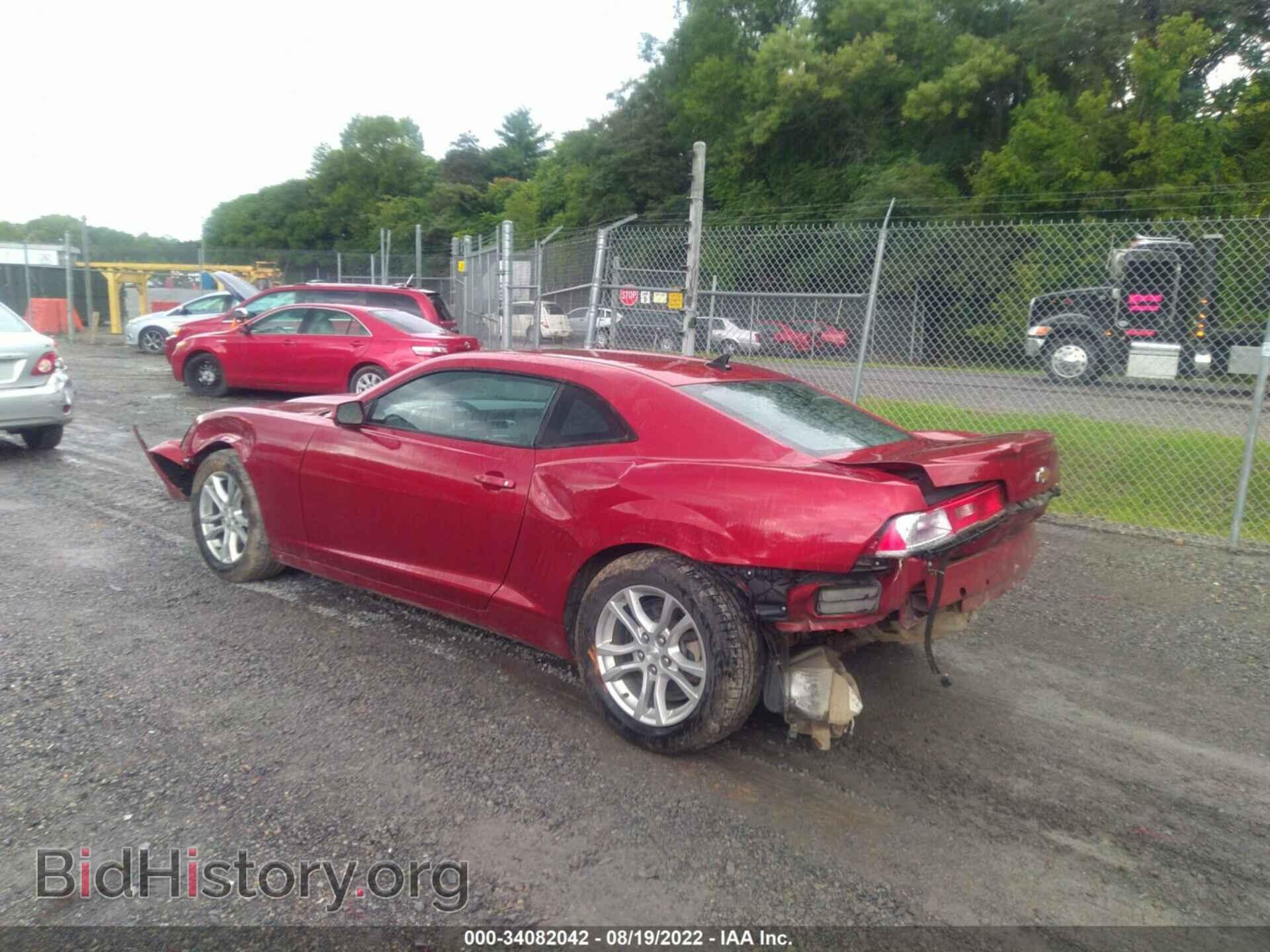 2014 CHEVROLET CAMARO - VIN: 2G1FA1E39E9322416 - Фото 3