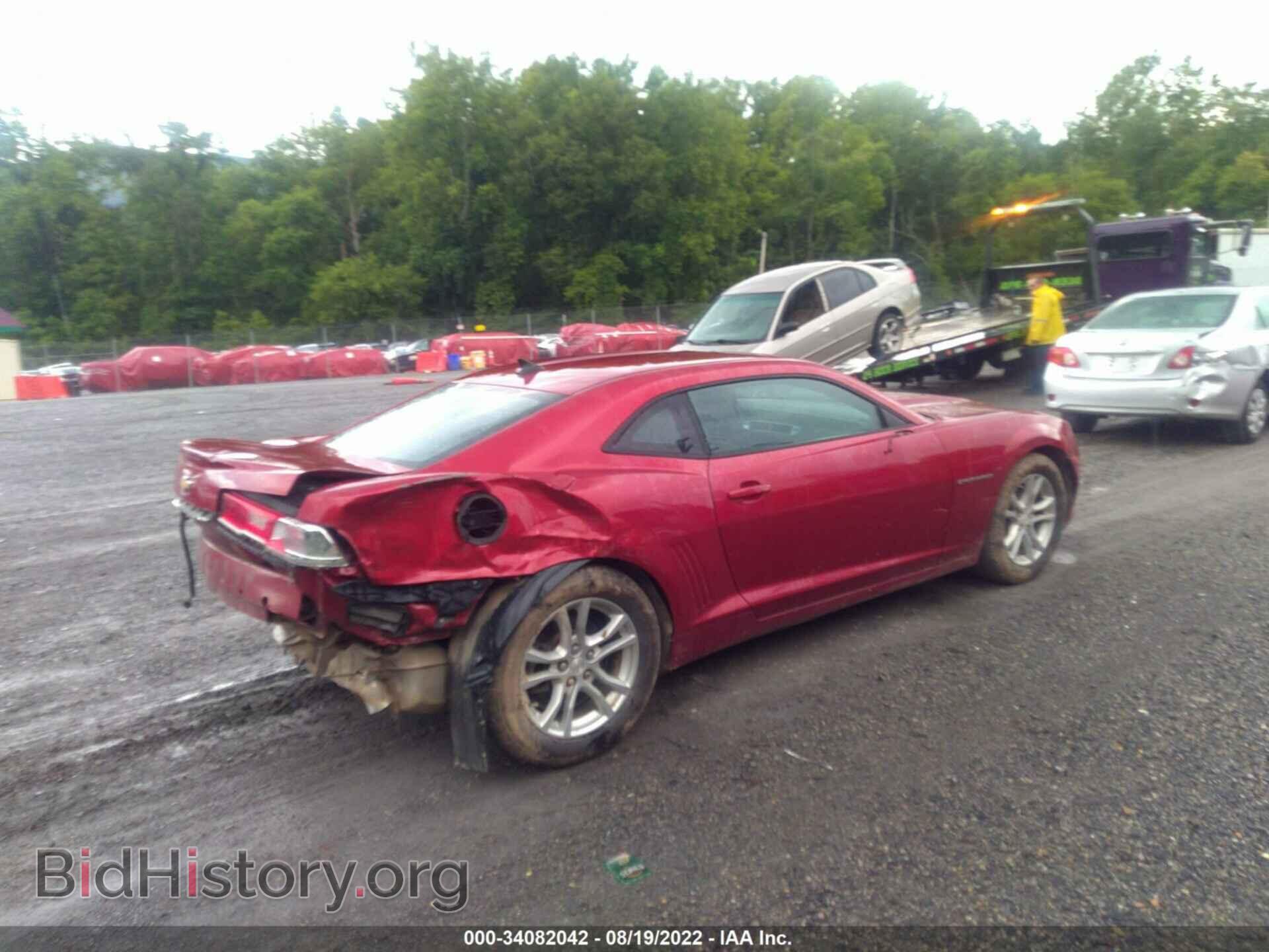 2014 CHEVROLET CAMARO - VIN: 2G1FA1E39E9322416 - Фото 4