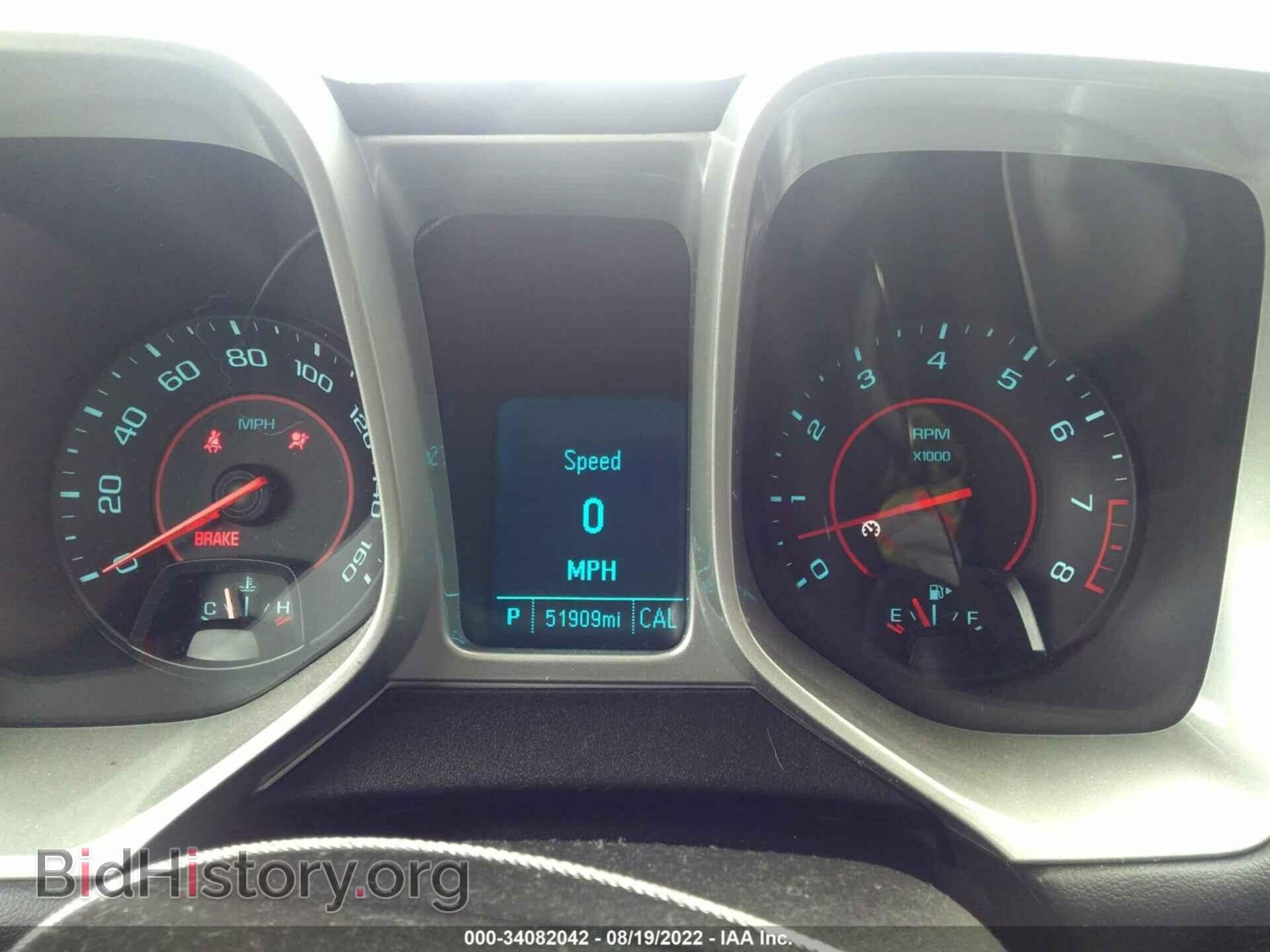 2014 CHEVROLET CAMARO - VIN: 2G1FA1E39E9322416 - Фото 7