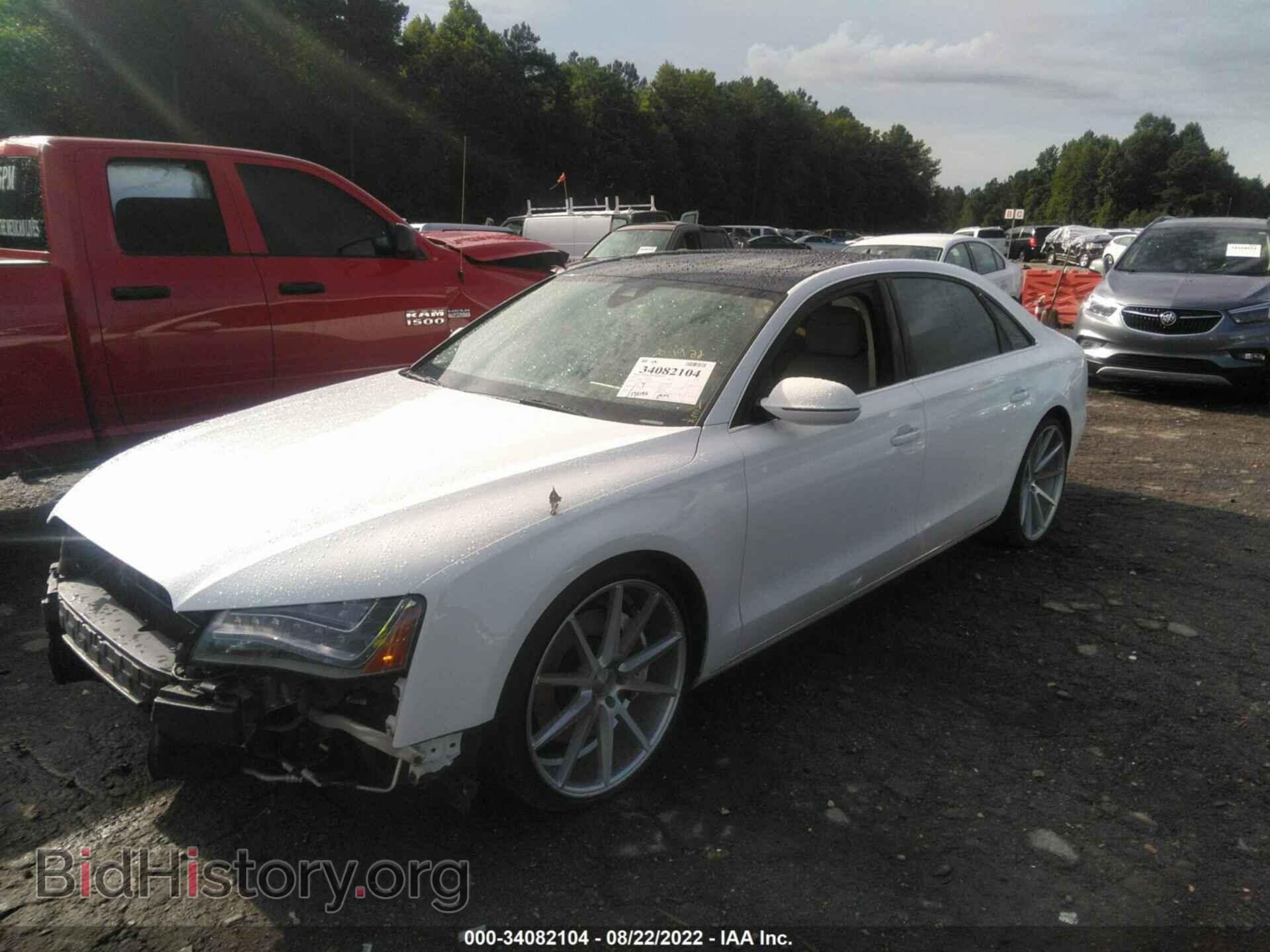 2012 AUDI A8 L - VIN: WAURVAFD7CN003913 - Фото 2