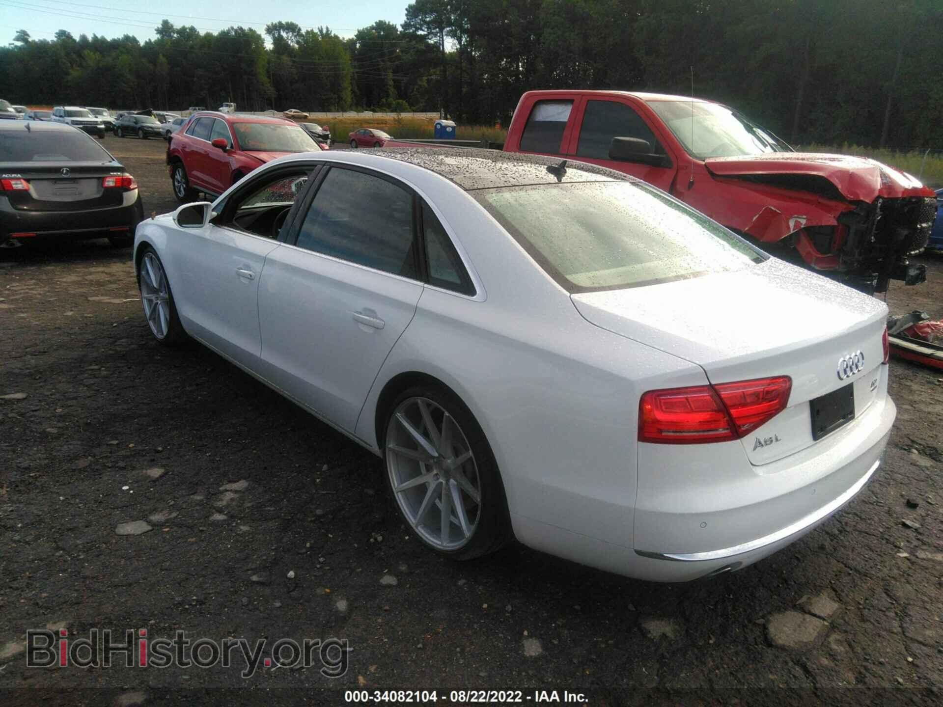 2012 AUDI A8 L - VIN: WAURVAFD7CN003913 - Фото 3
