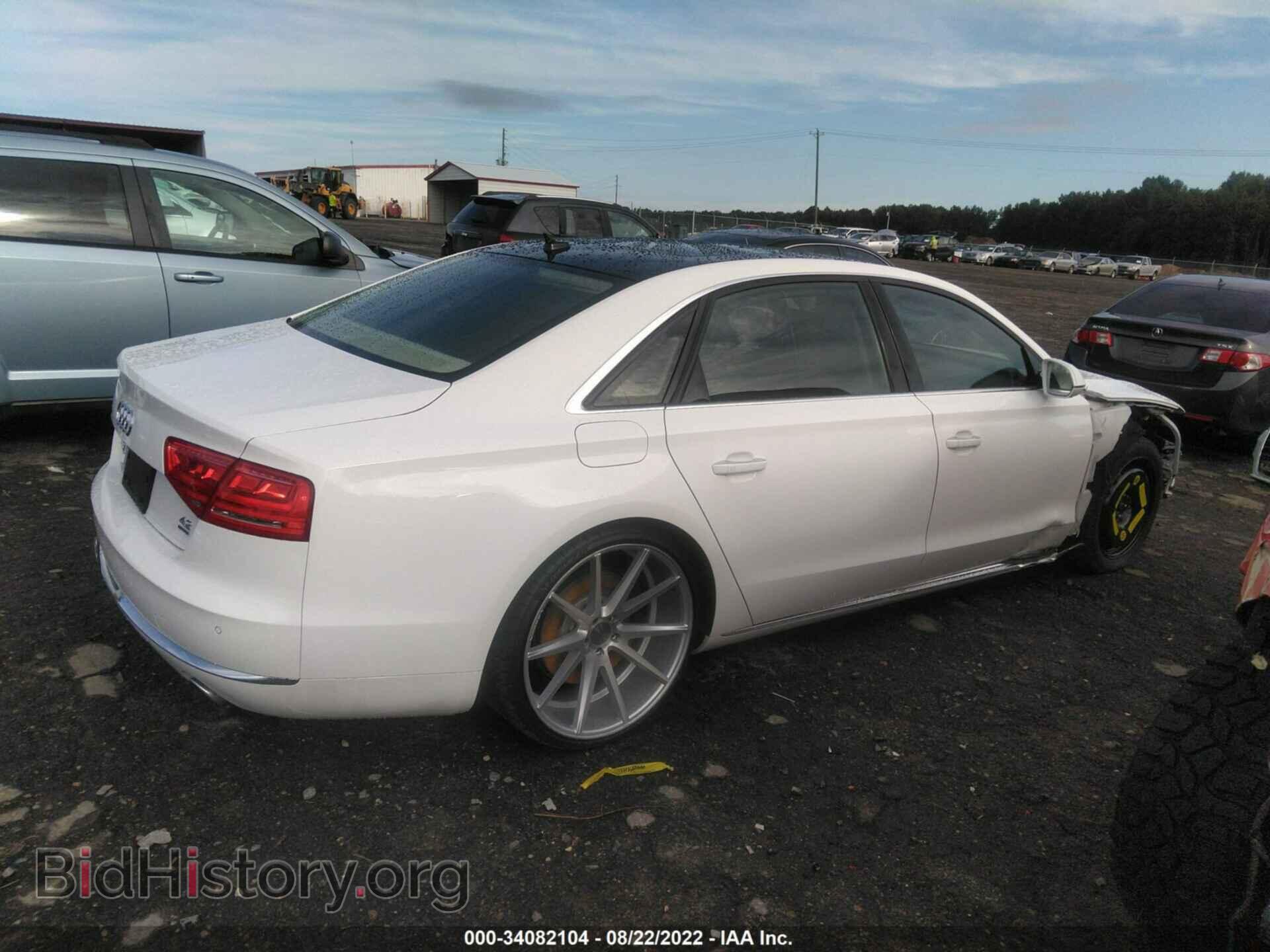 2012 AUDI A8 L - VIN: WAURVAFD7CN003913 - Фото 4