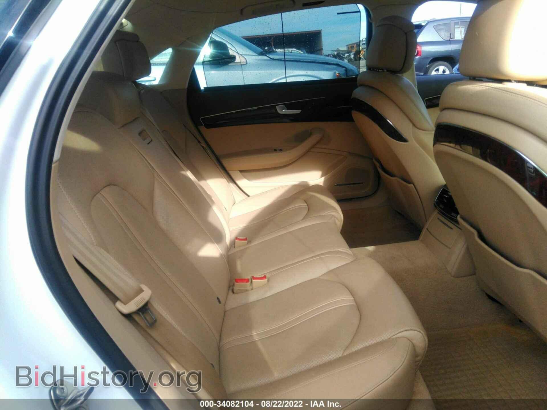2012 AUDI A8 L - VIN: WAURVAFD7CN003913 - Фото 8