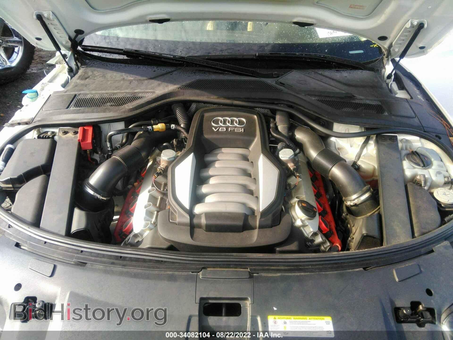 2012 AUDI A8 L - VIN: WAURVAFD7CN003913 - Фото 10