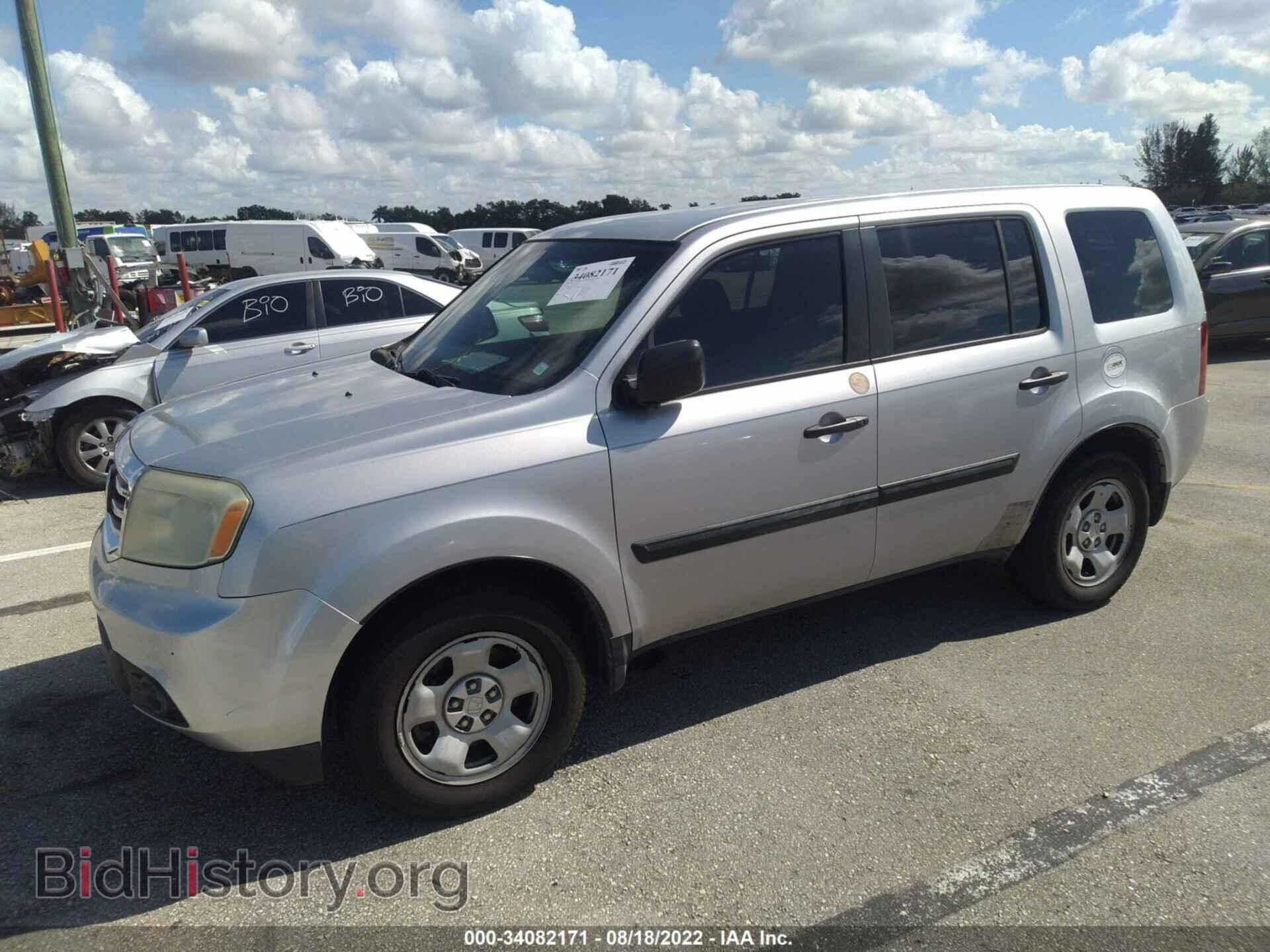 2012 HONDA PILOT - VIN: 5FNYF3H27CB008580 - Фото 2