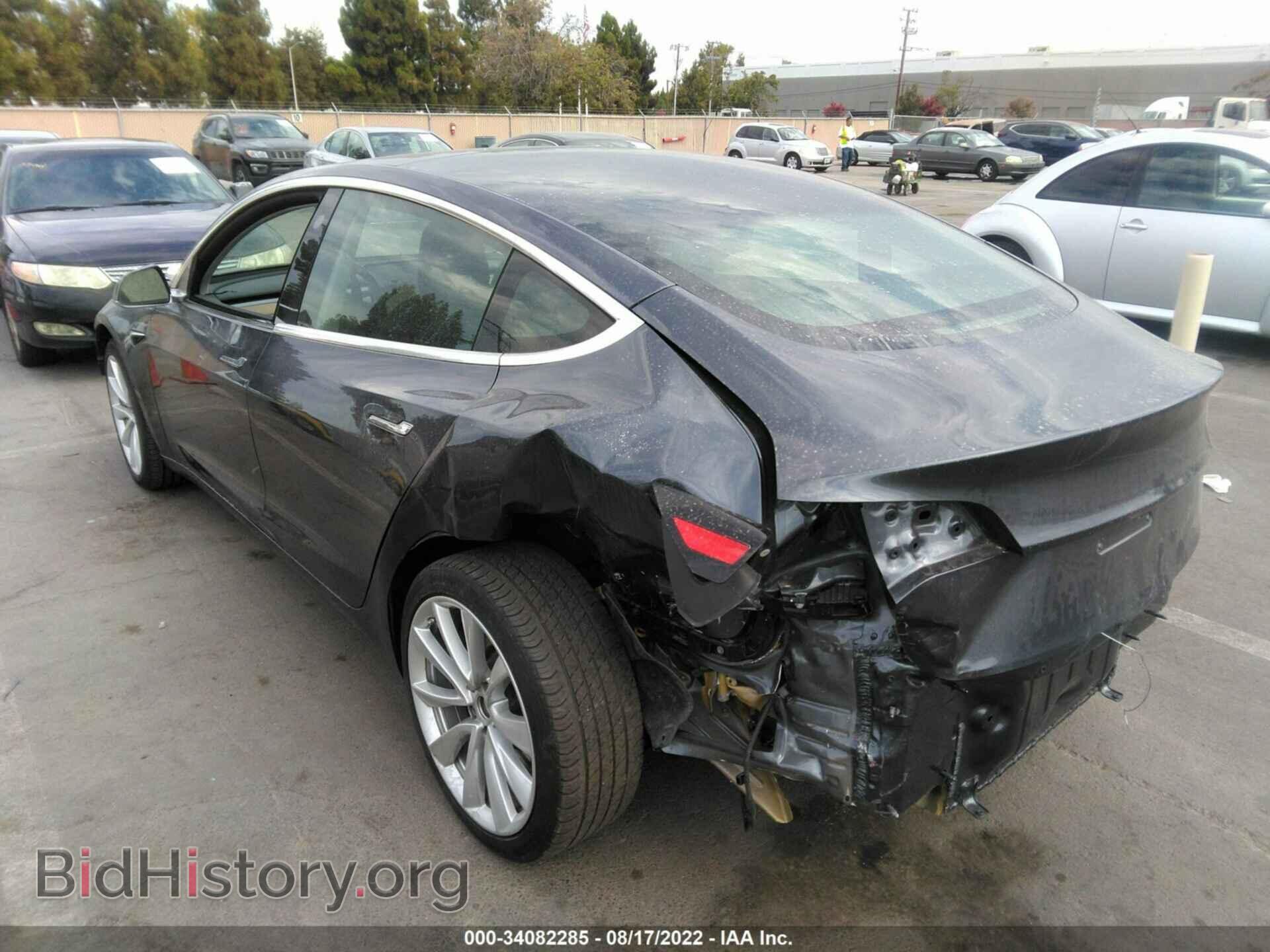 2018 TESLA MODEL 3 - VIN: 5YJ3E1EB8JF186128 - Фото 3