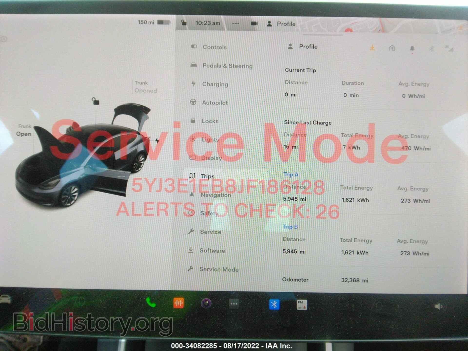 2018 TESLA MODEL 3 - VIN: 5YJ3E1EB8JF186128 - Фото 7