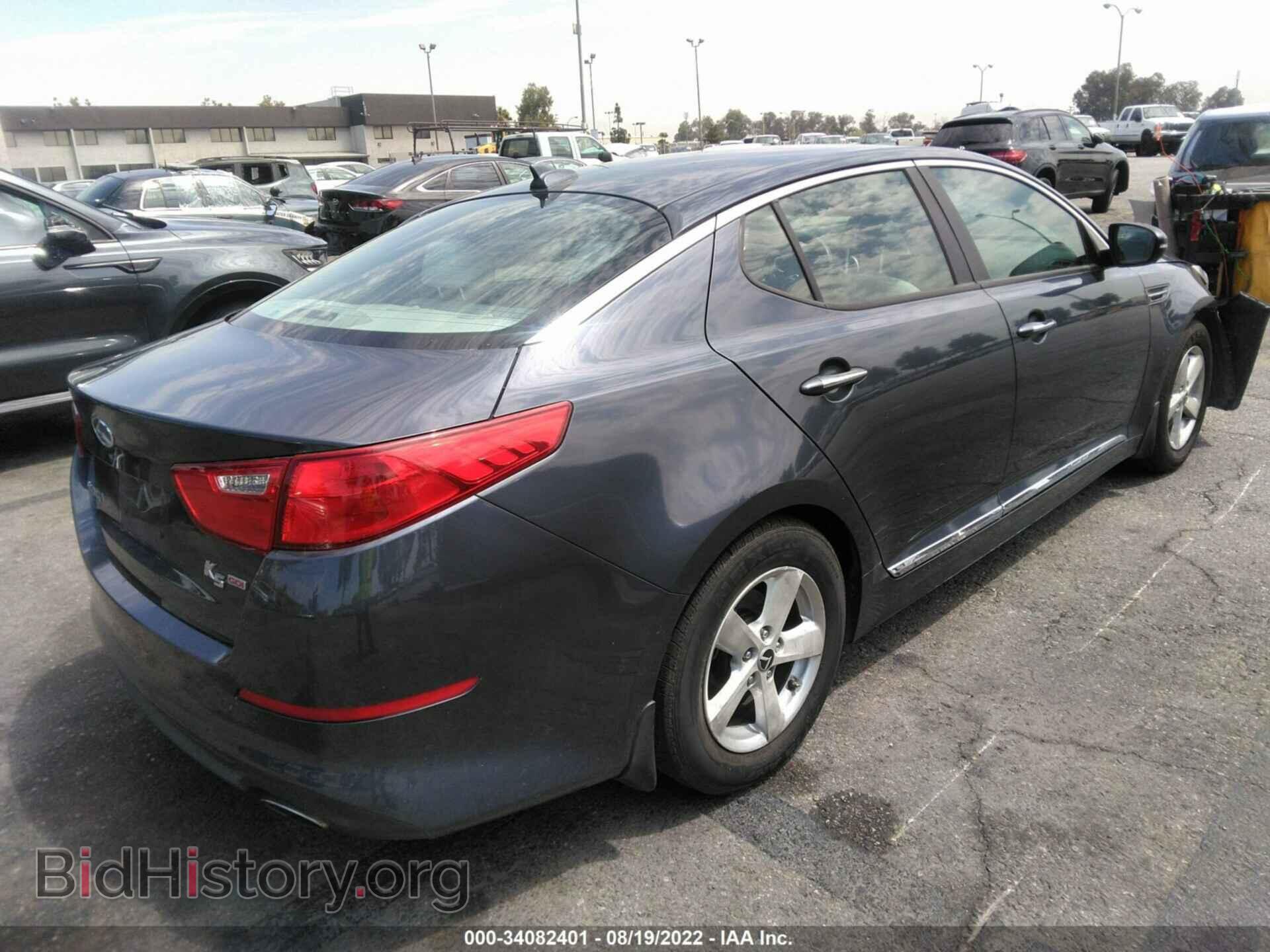 2015 KIA OPTIMA - VIN: KNAGM4A78F5596974 - Фото 4