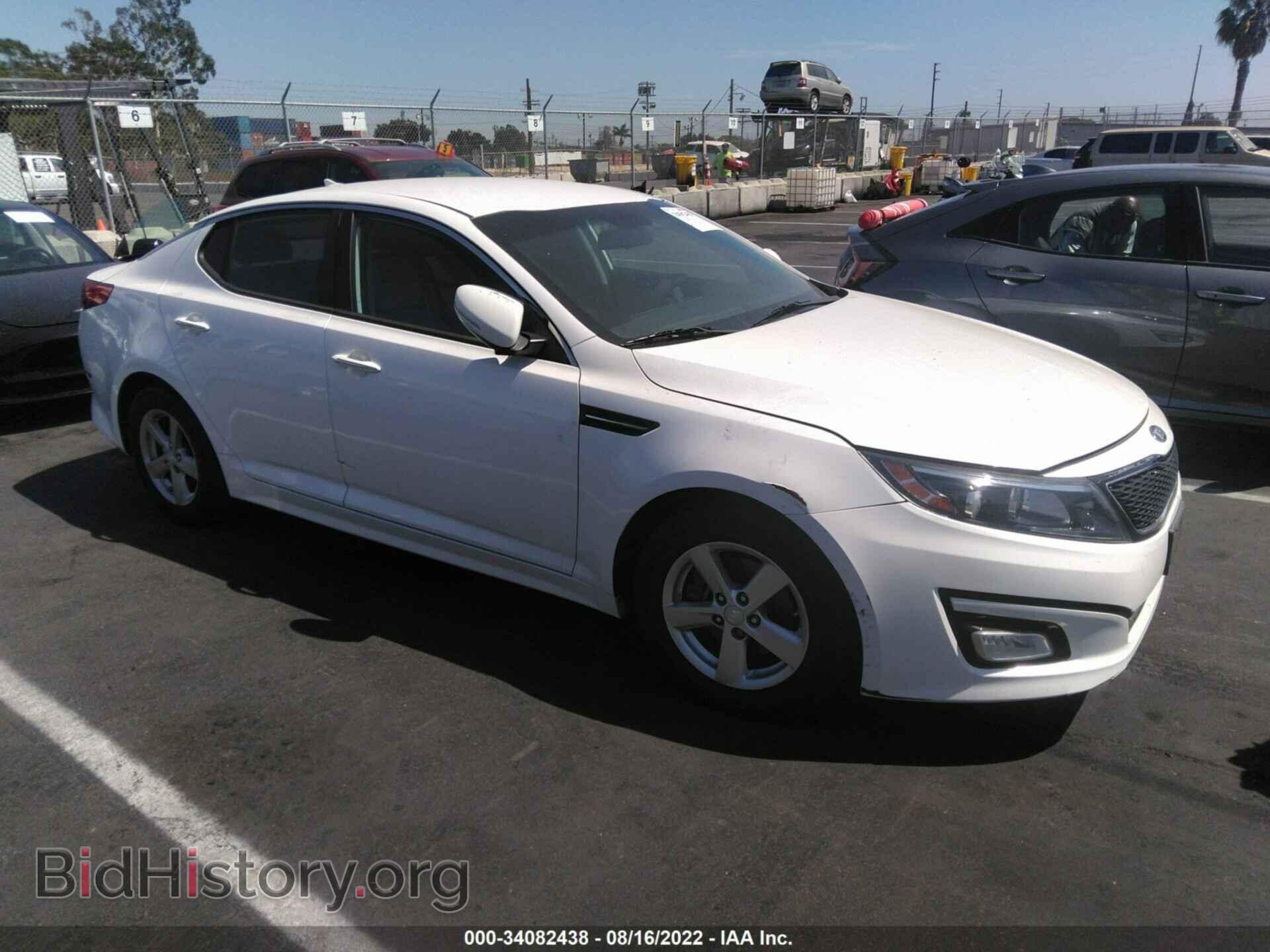 Фотография KNAGM4A75F5528065 - KIA OPTIMA 2015