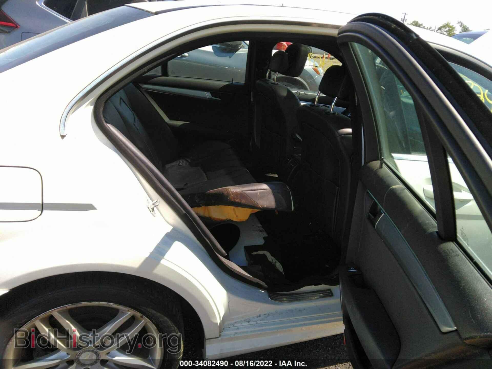 2012 MERCEDES-BENZ C-CLASS - VIN: WDDGF8BB6CA671123 - Фото 8