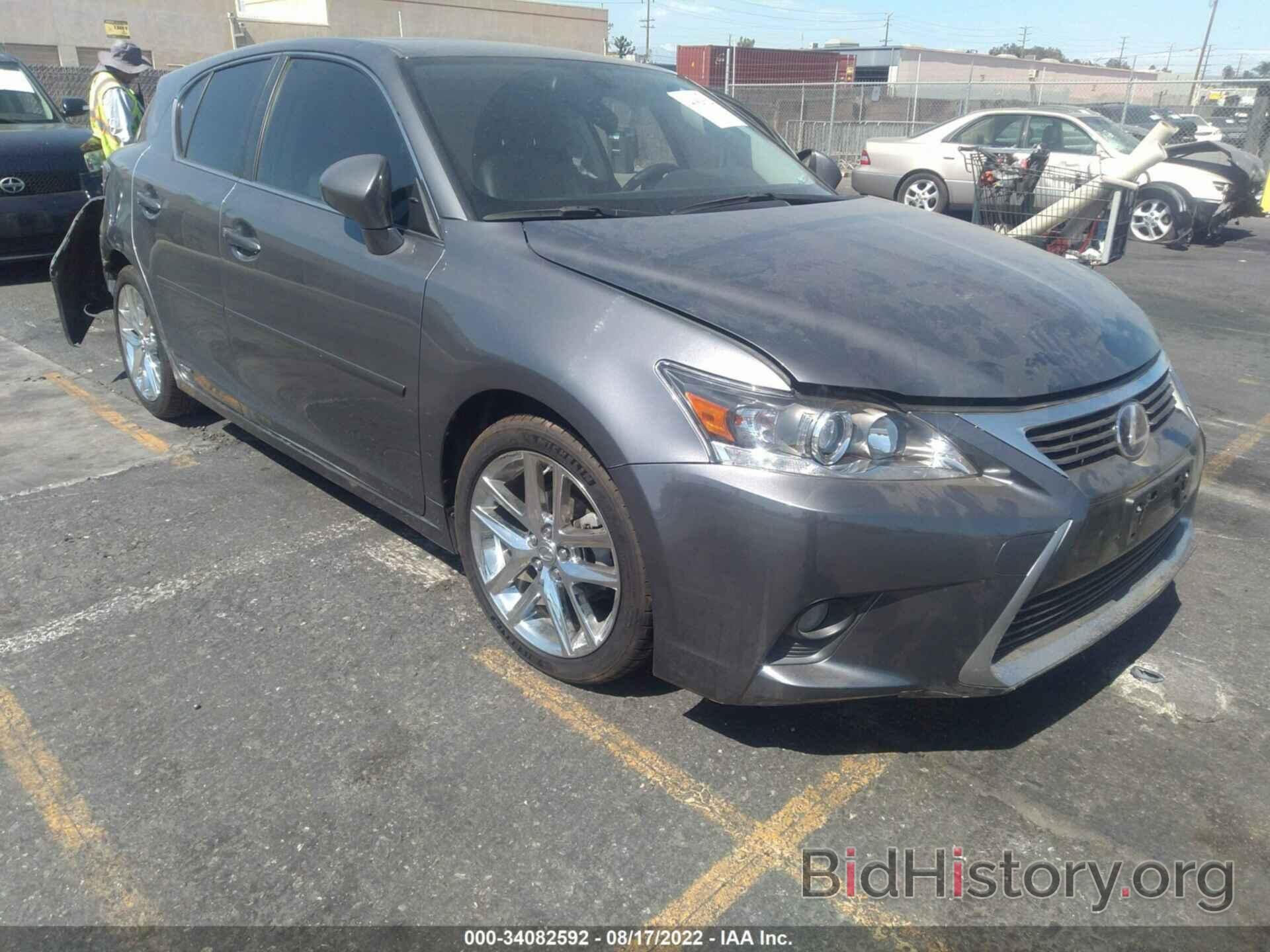 Photo JTHKD5BH2E2195400 - LEXUS CT 200H 2014