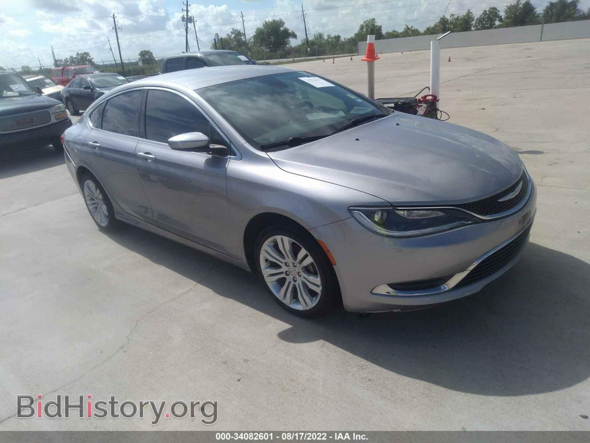 Фотография 1C3CCCAB2FN651569 - CHRYSLER 200 2015