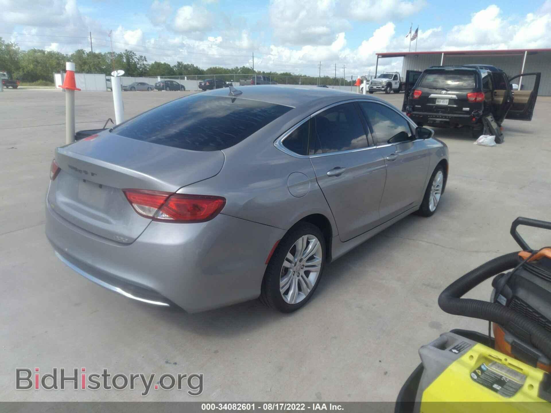 2015 CHRYSLER 200 - VIN: 1C3CCCAB2FN651569 - Фото 4