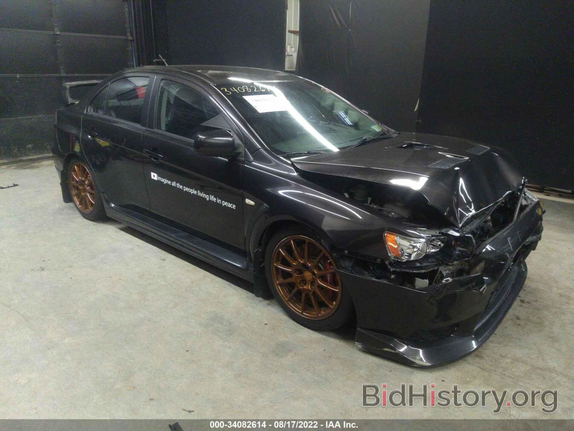 Photo JA32W8FV6DU023272 - MITSUBISHI LANCER EVOLUTION 2013