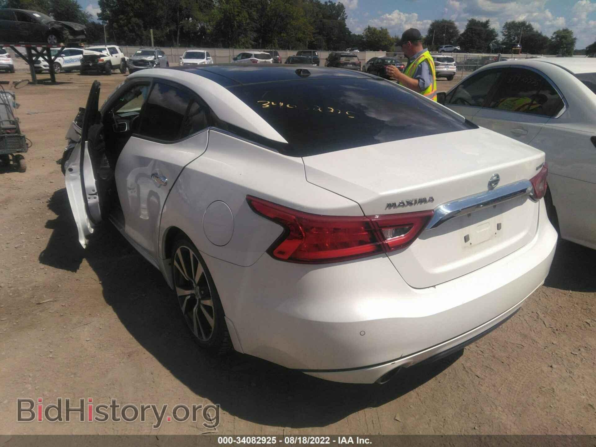 2016 NISSAN MAXIMA - VIN: 1N4AA6AP1GC376964 - Фото 3