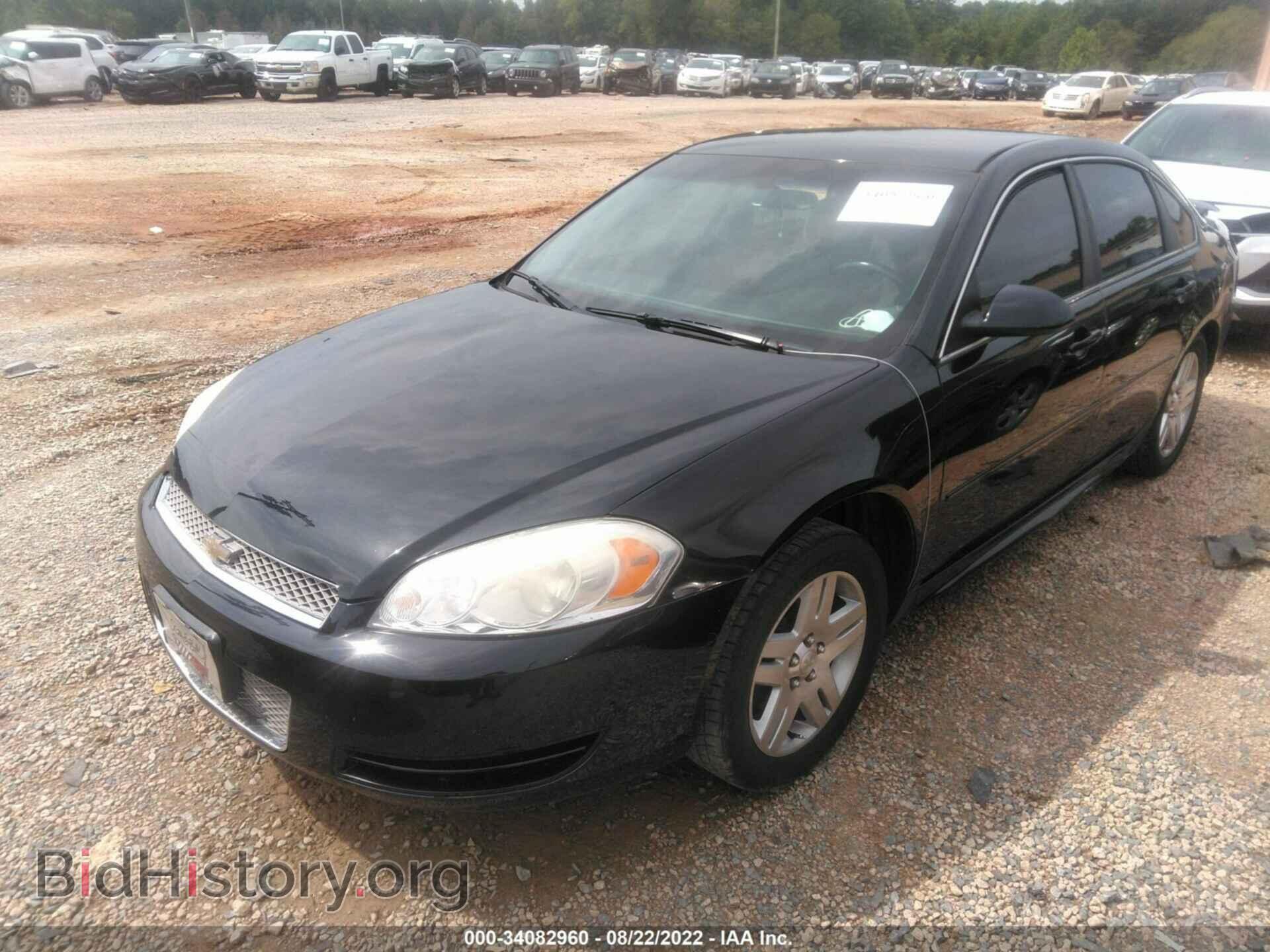 2012 CHEVROLET IMPALA - VIN: 2G1WG5E36C1161105 - Фото 2