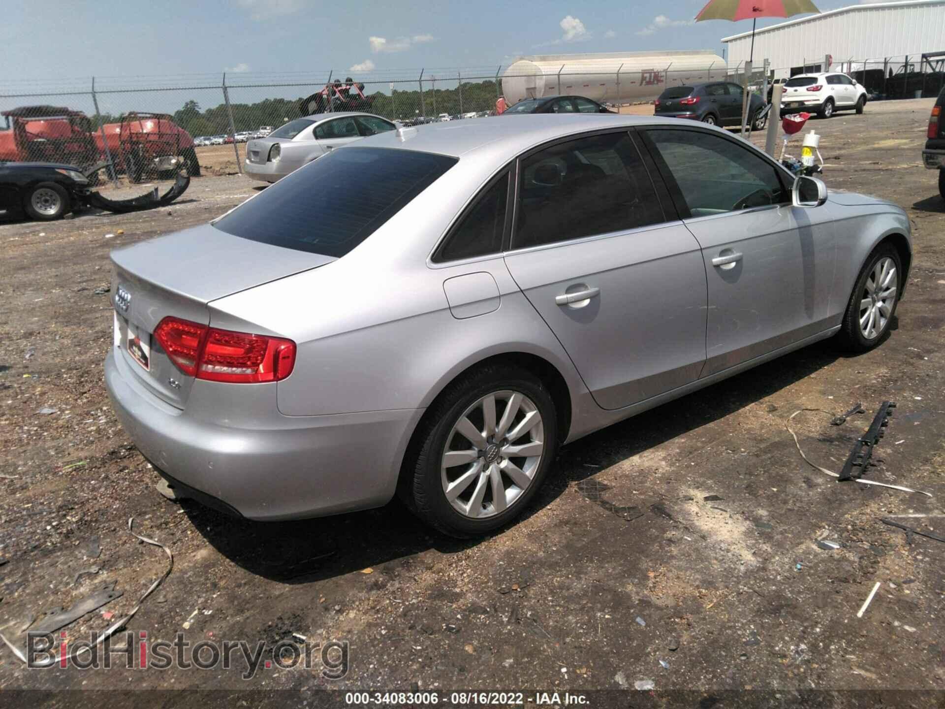 2011 AUDI A4 - VIN: WAUEFAFLXBN039175 - Фото 4