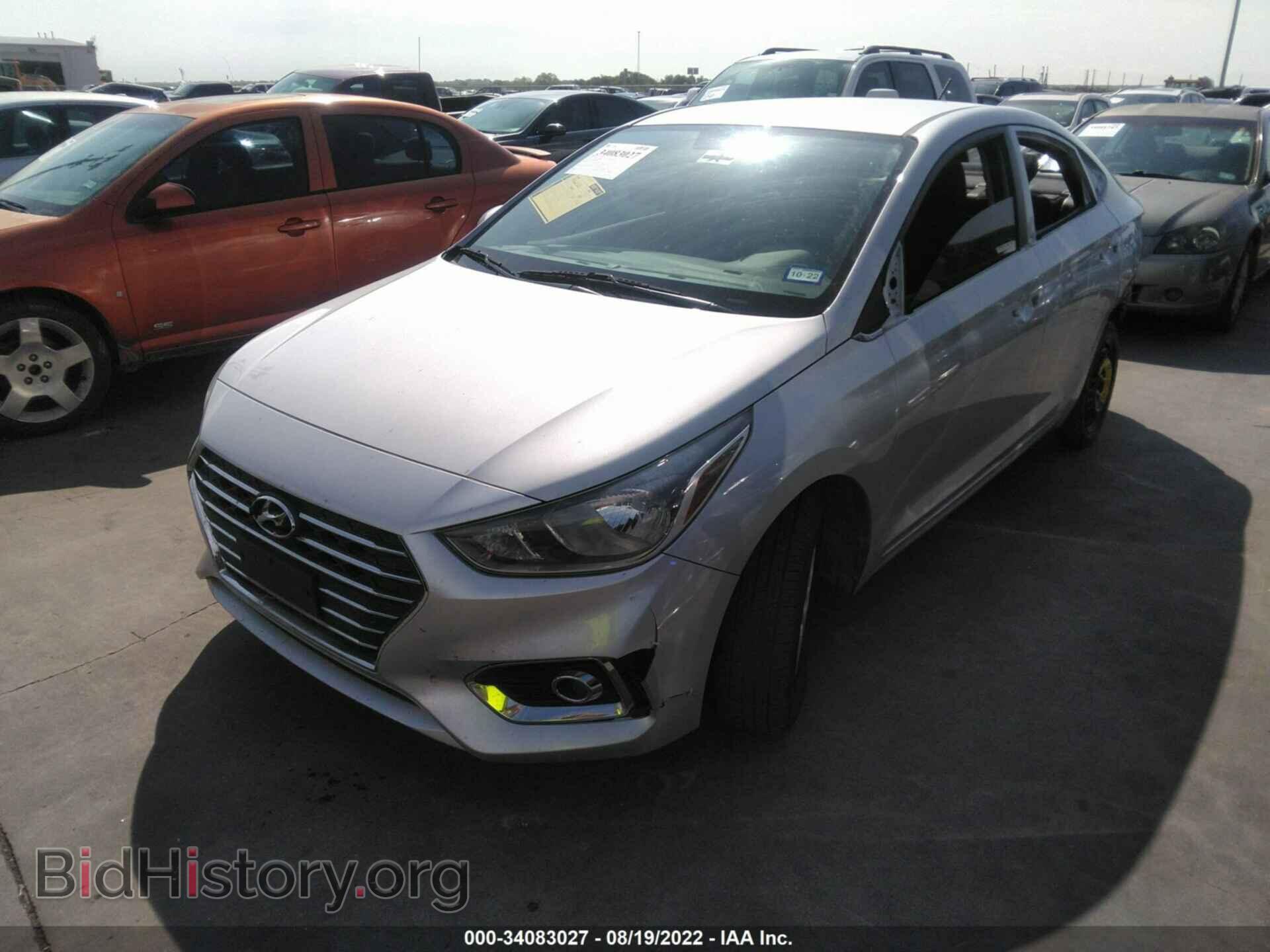 2019 HYUNDAI ACCENT - VIN: 3KPC24A3XKE054603 - Фото 2