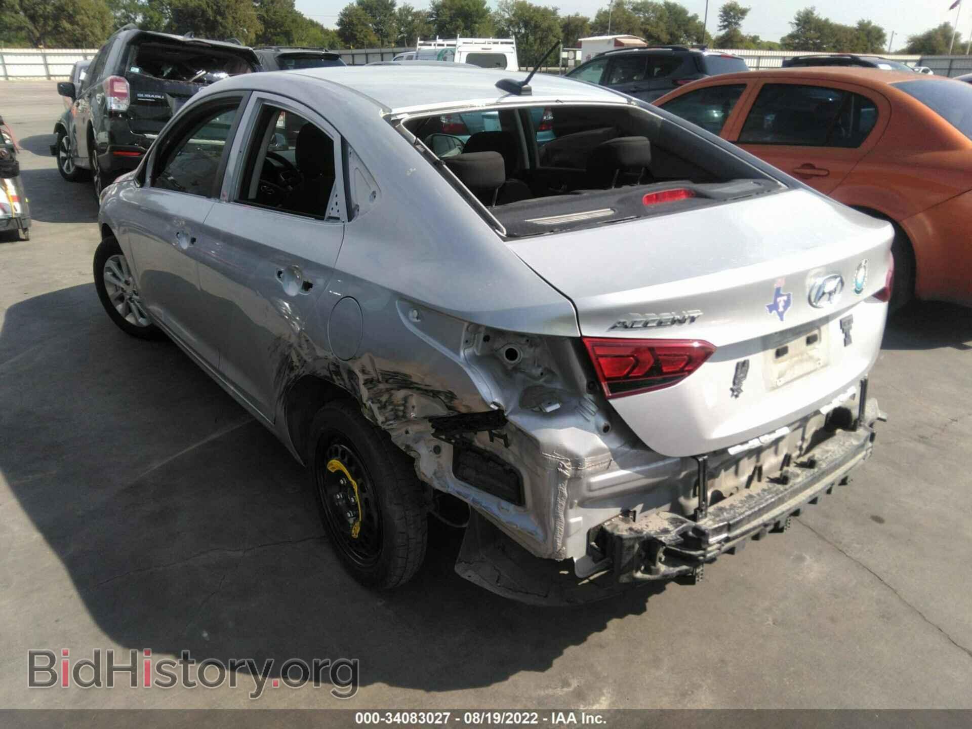 2019 HYUNDAI ACCENT - VIN: 3KPC24A3XKE054603 - Фото 3