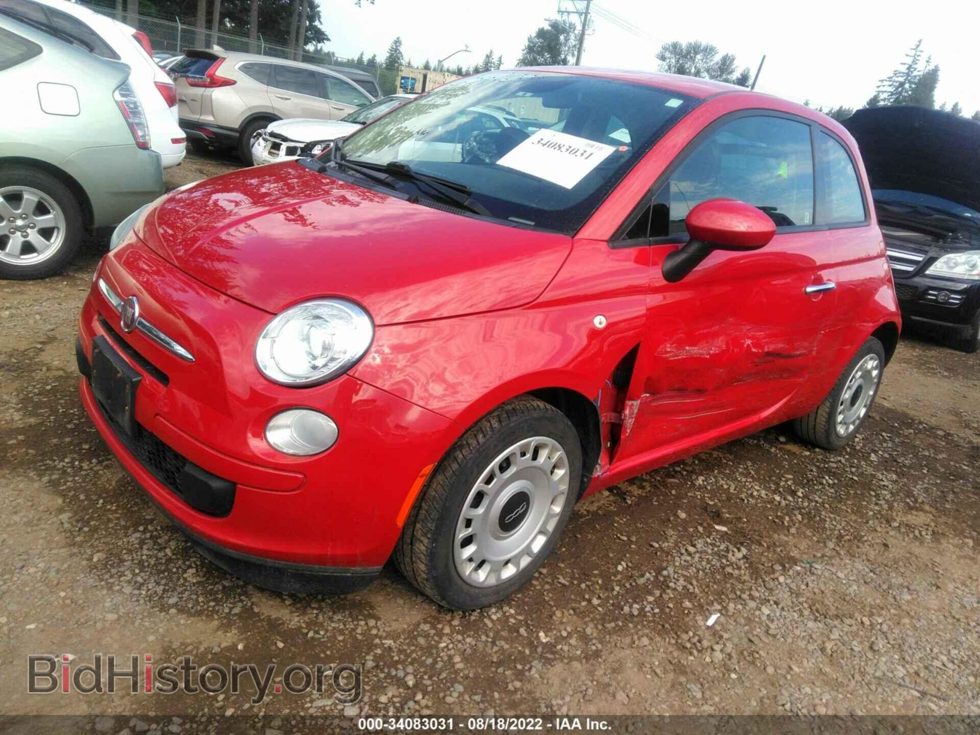 2015 FIAT 500 - VIN: 3C3CFFAR1FT607830 - Photo 2